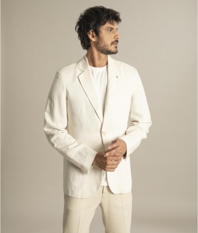 Blazer Linho  Tolit Natural