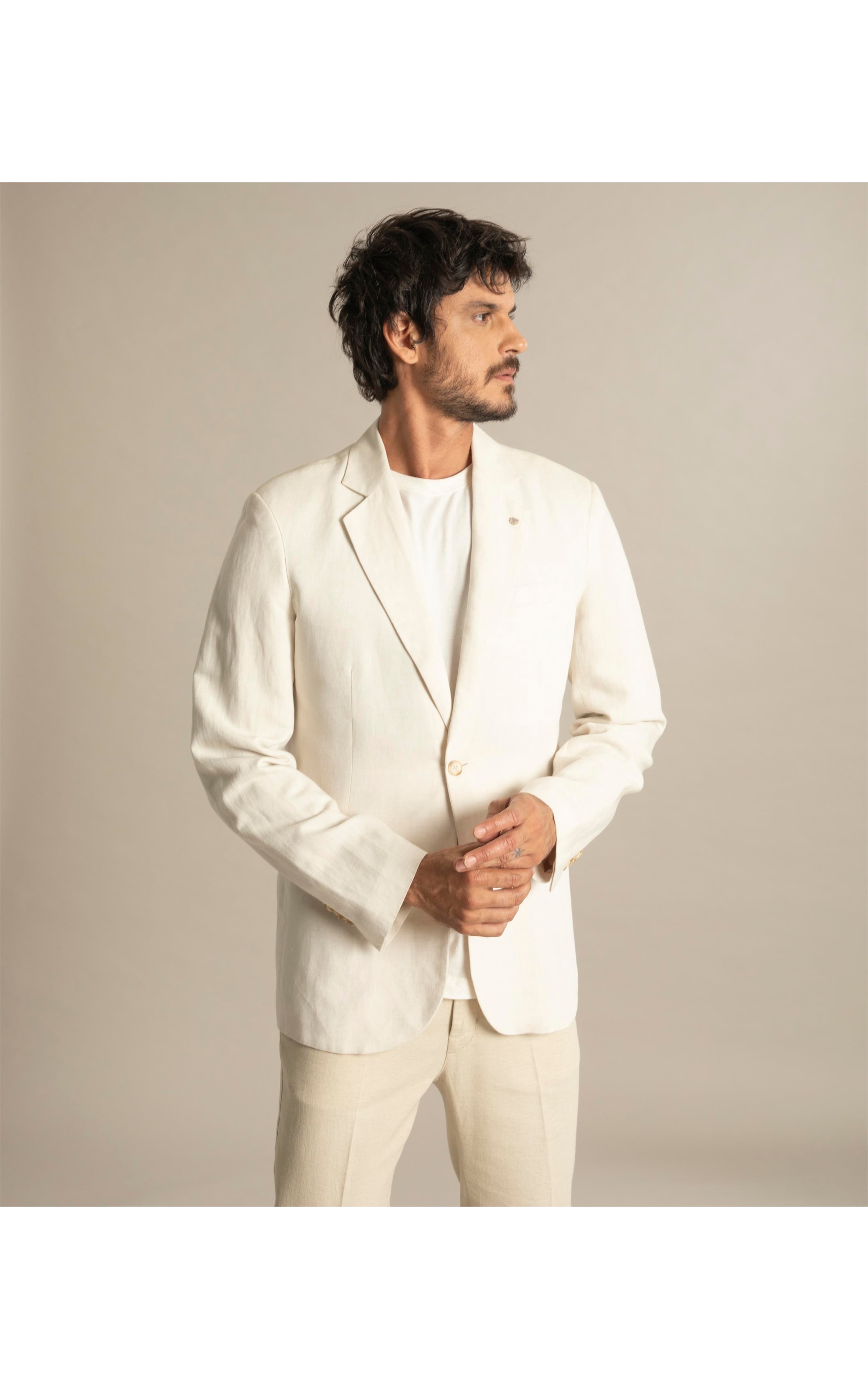 Blazer Linho  Tolit Natural