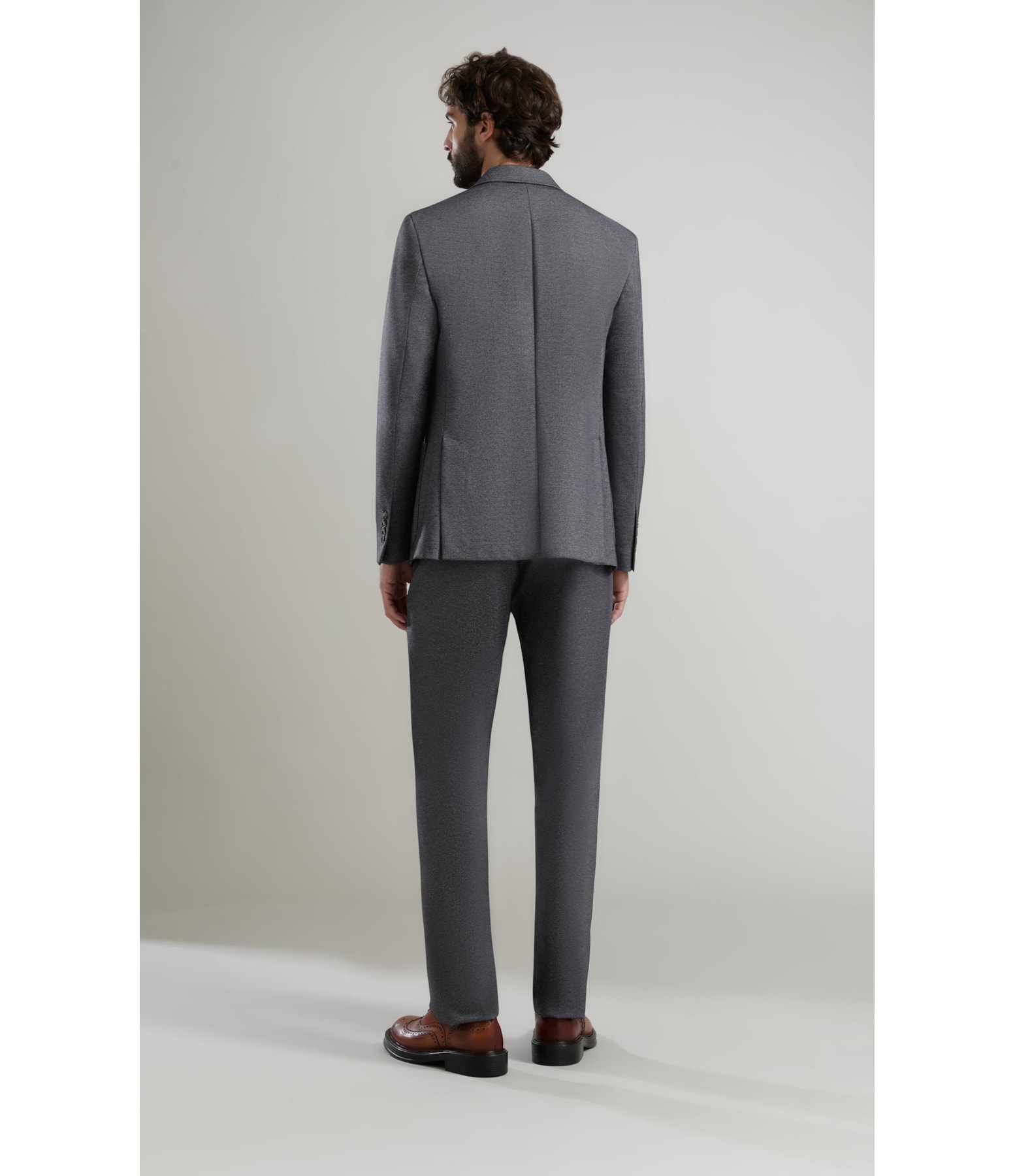 Blazer Malha Tessuto Grafite