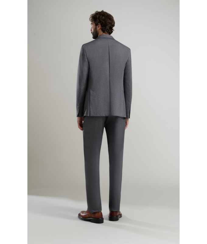Blazer Malha Tessuto Grafite
