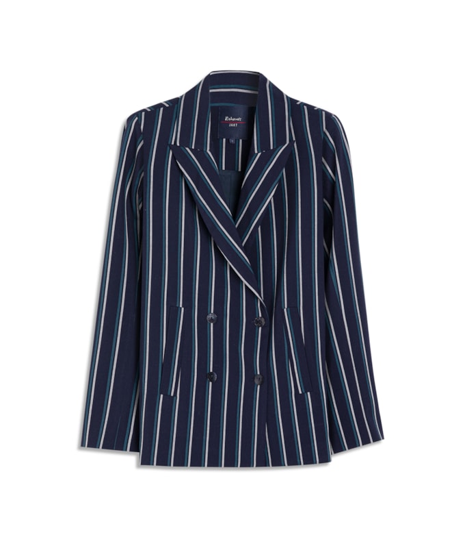 Blazer Mari Alfaiataria Dark Navy