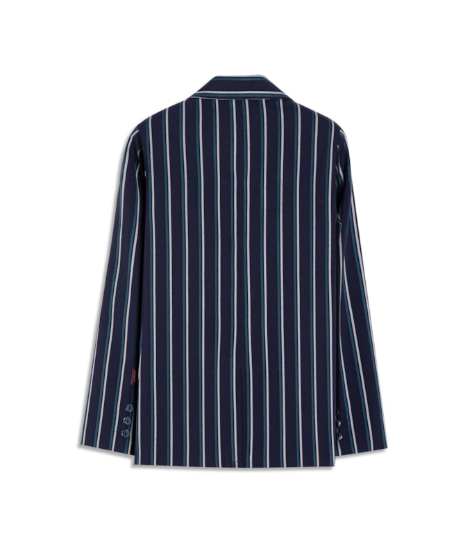 Blazer Mari Alfaiataria Dark Navy