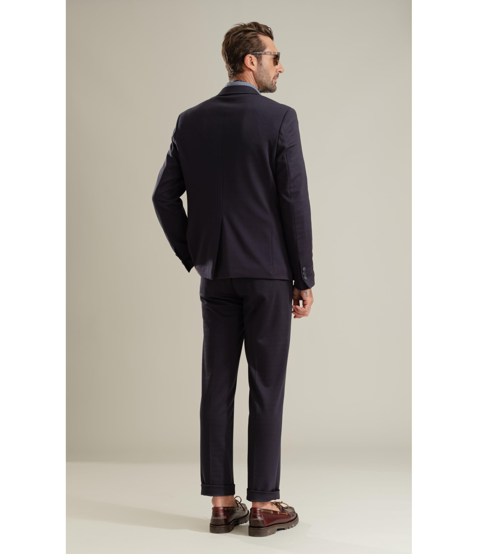 Blazer Ponto Roma Dark Navy