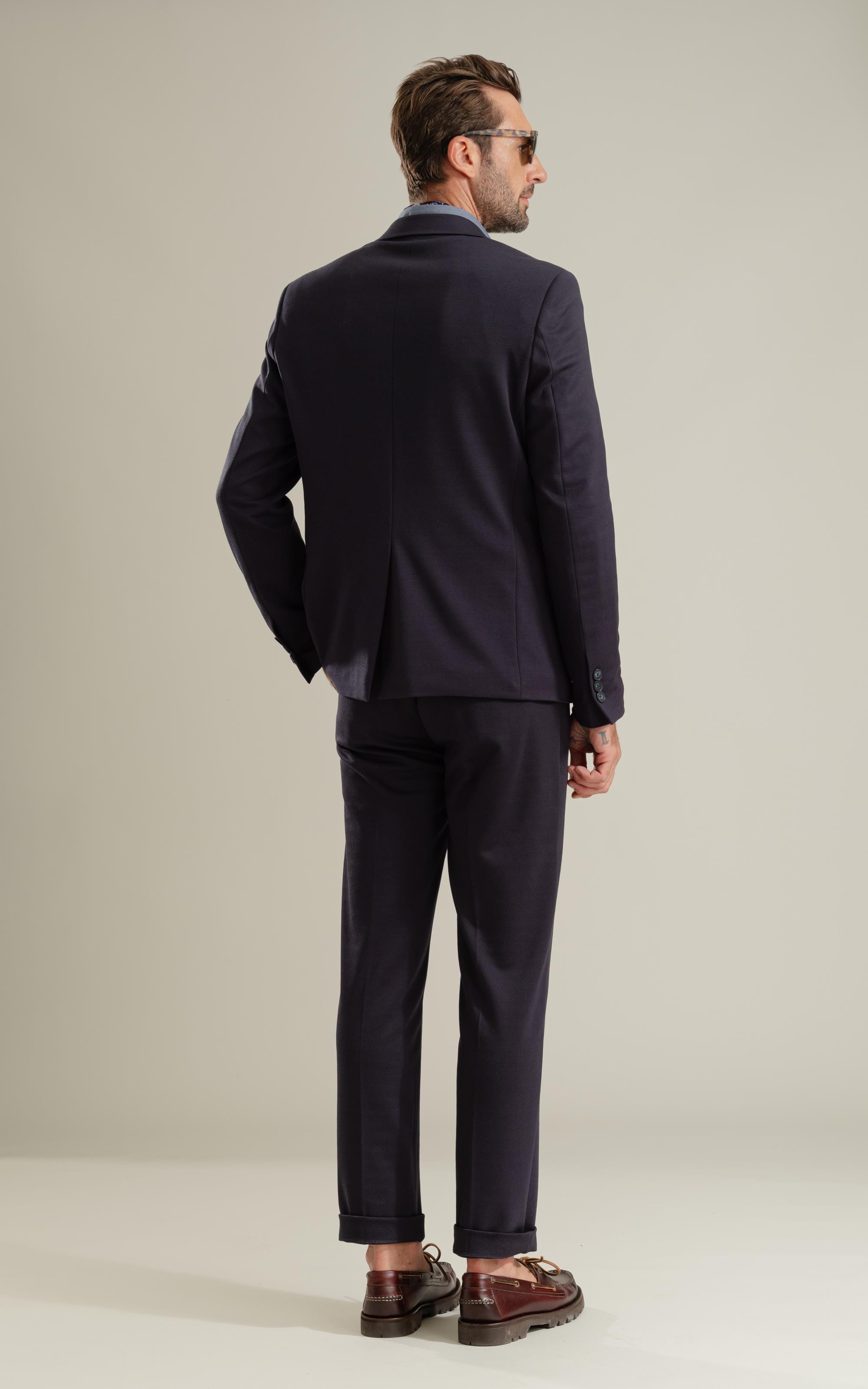 Blazer Ponto Roma Dark Navy