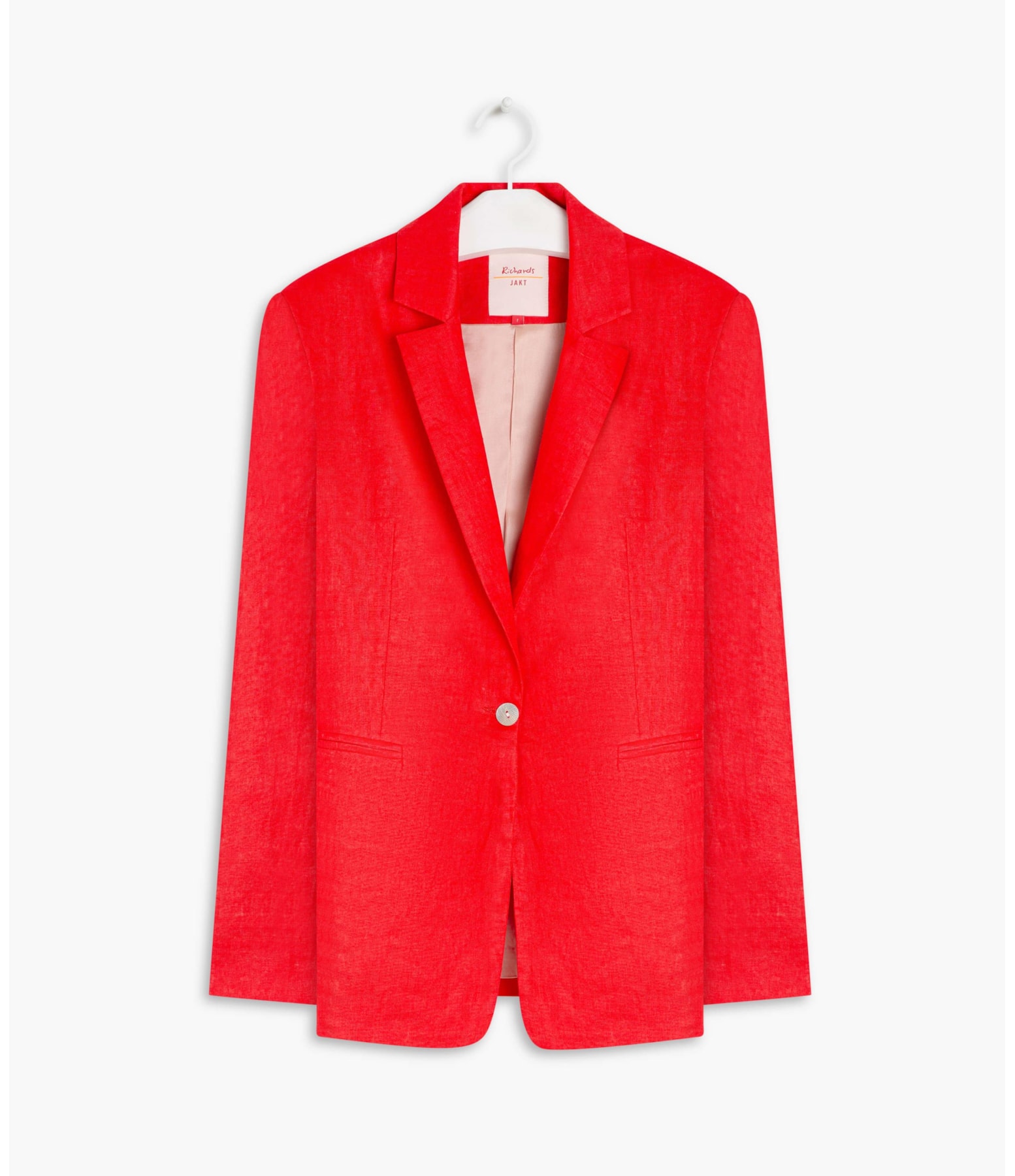 Blazer  Puro Linho  Felix Vermelho