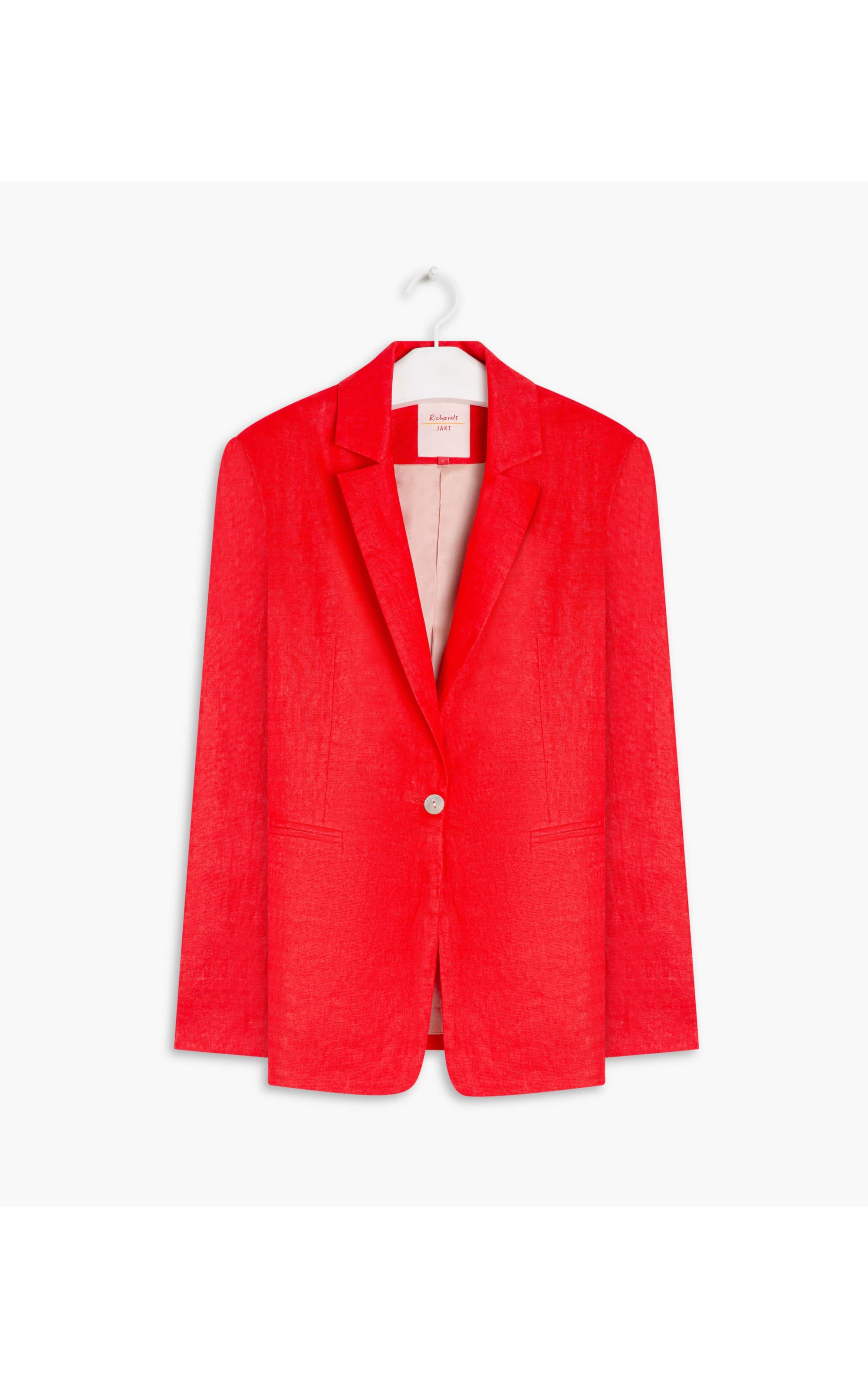 Blazer  Puro Linho  Felix Vermelho