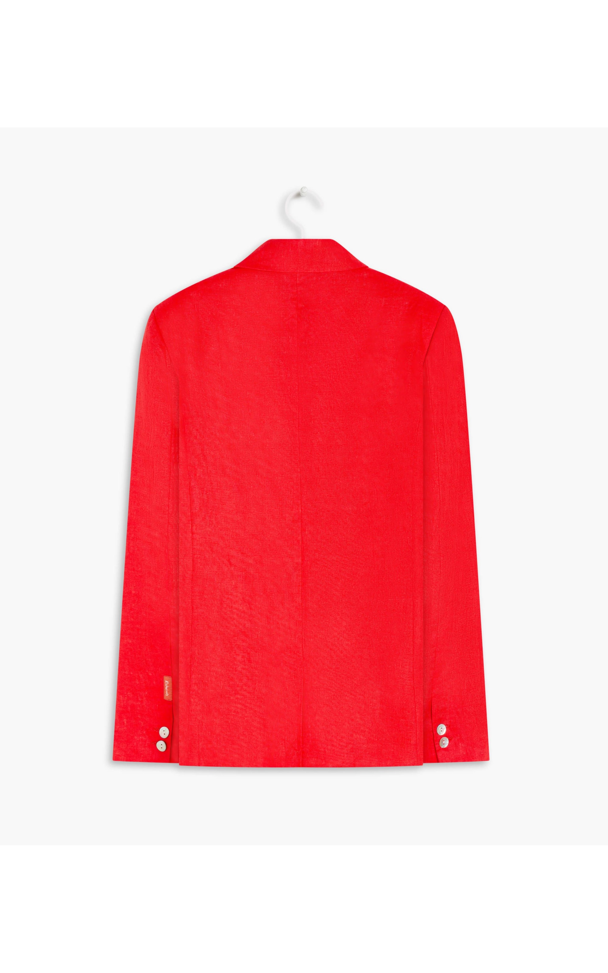 Blazer  Puro Linho  Felix Vermelho