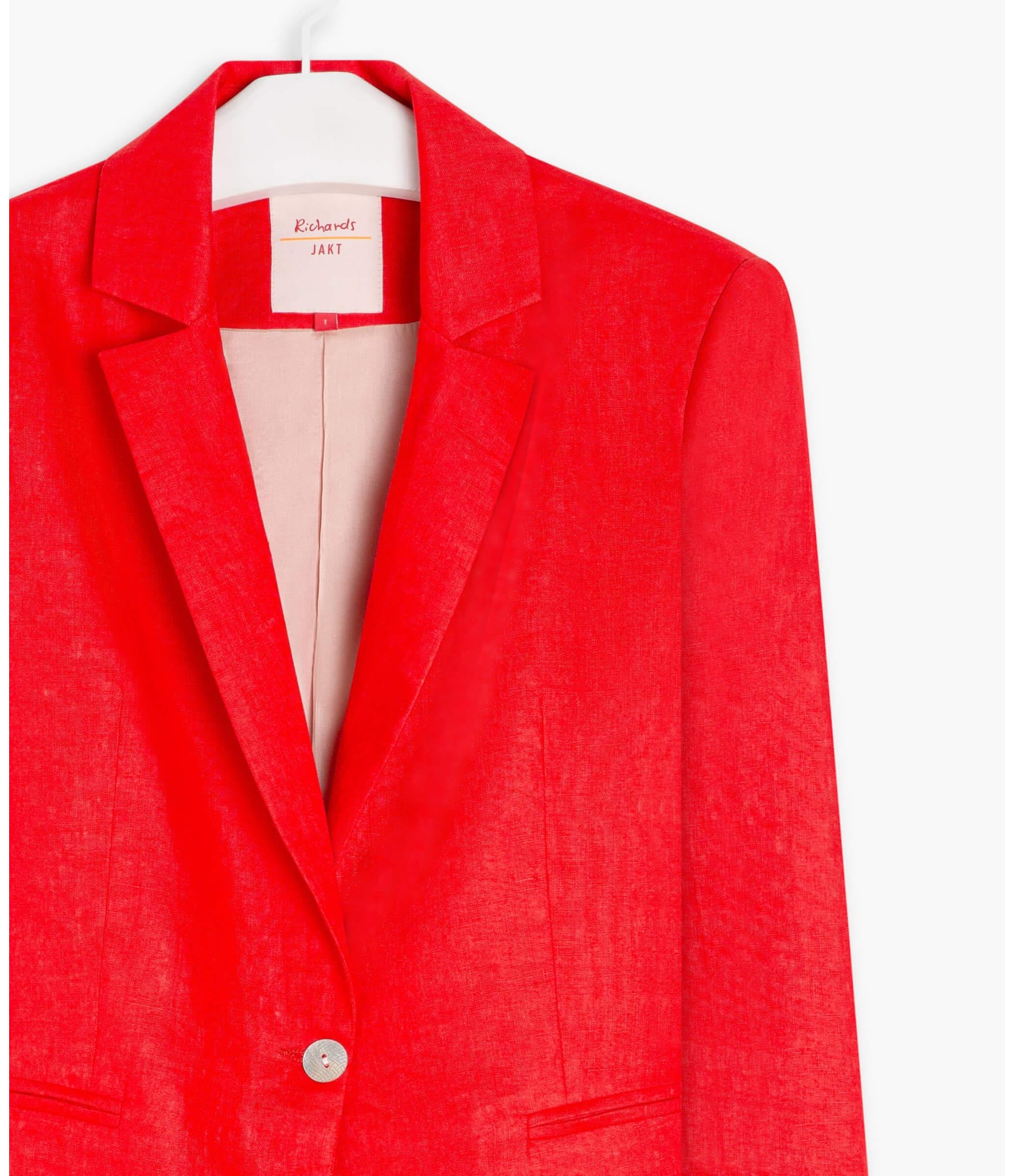 Blazer  Puro Linho  Felix Vermelho