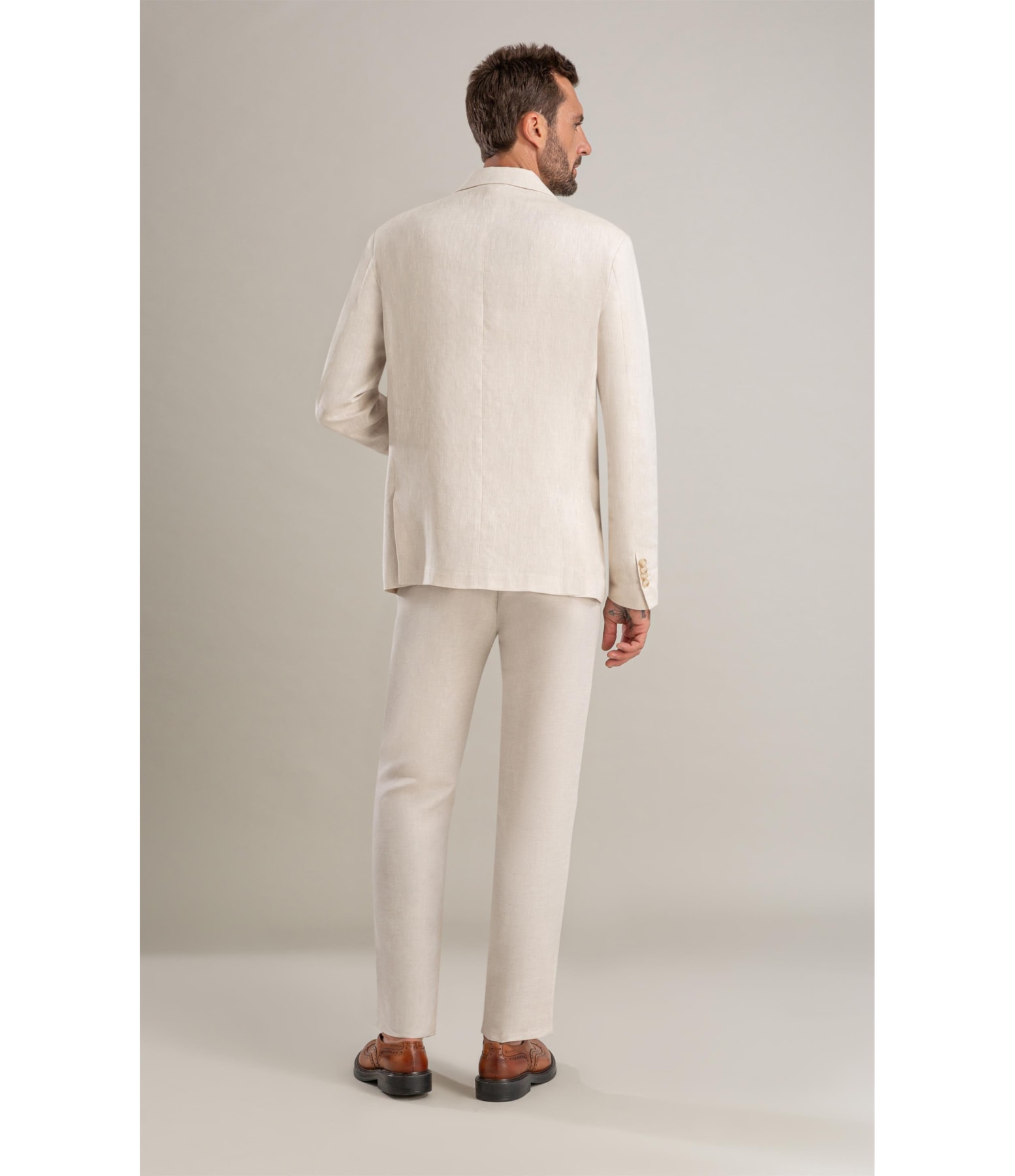Blazer Puro Linho Husk