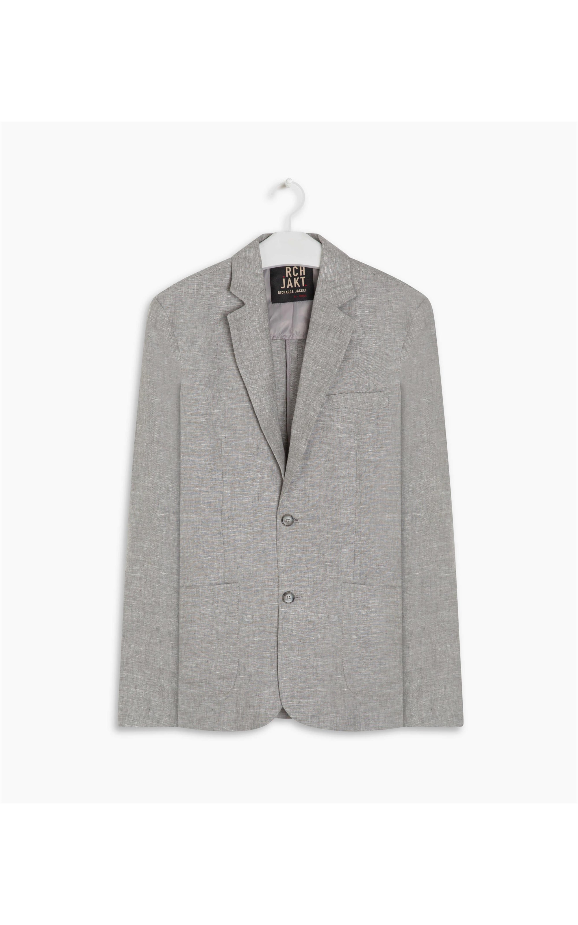 Blazer  Puro Linho  Lift Cinza Mescla