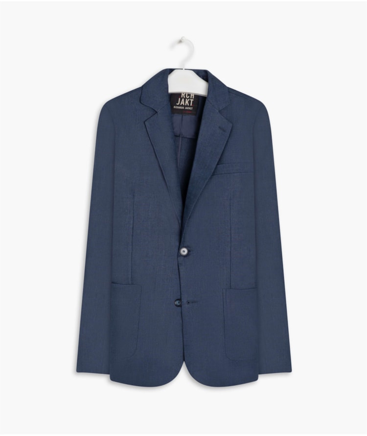 Blazer Puro Linho Lift Uni  Marinho