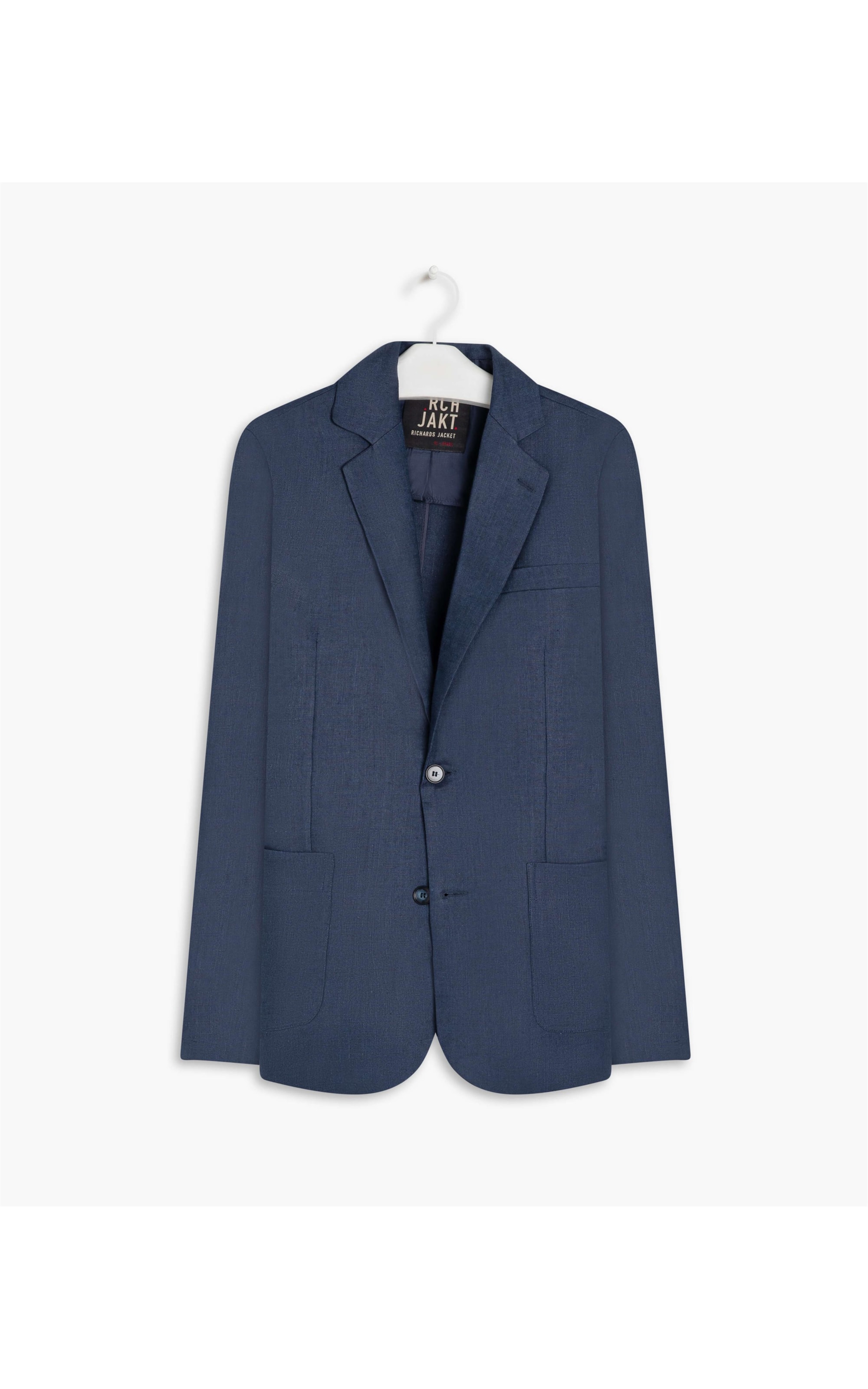 Blazer Puro Linho Lift Uni  Marinho