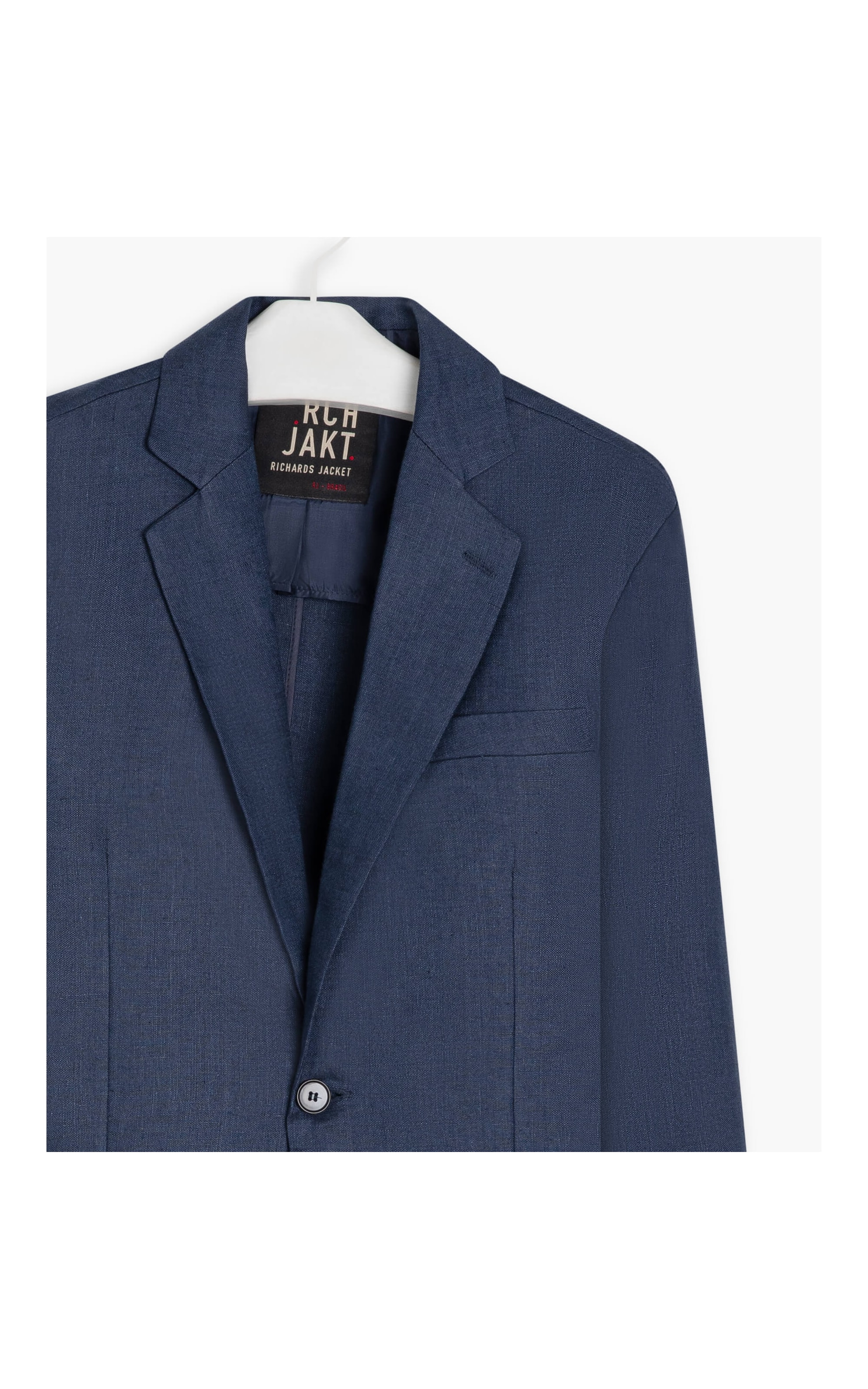 Blazer Puro Linho Lift Uni  Marinho