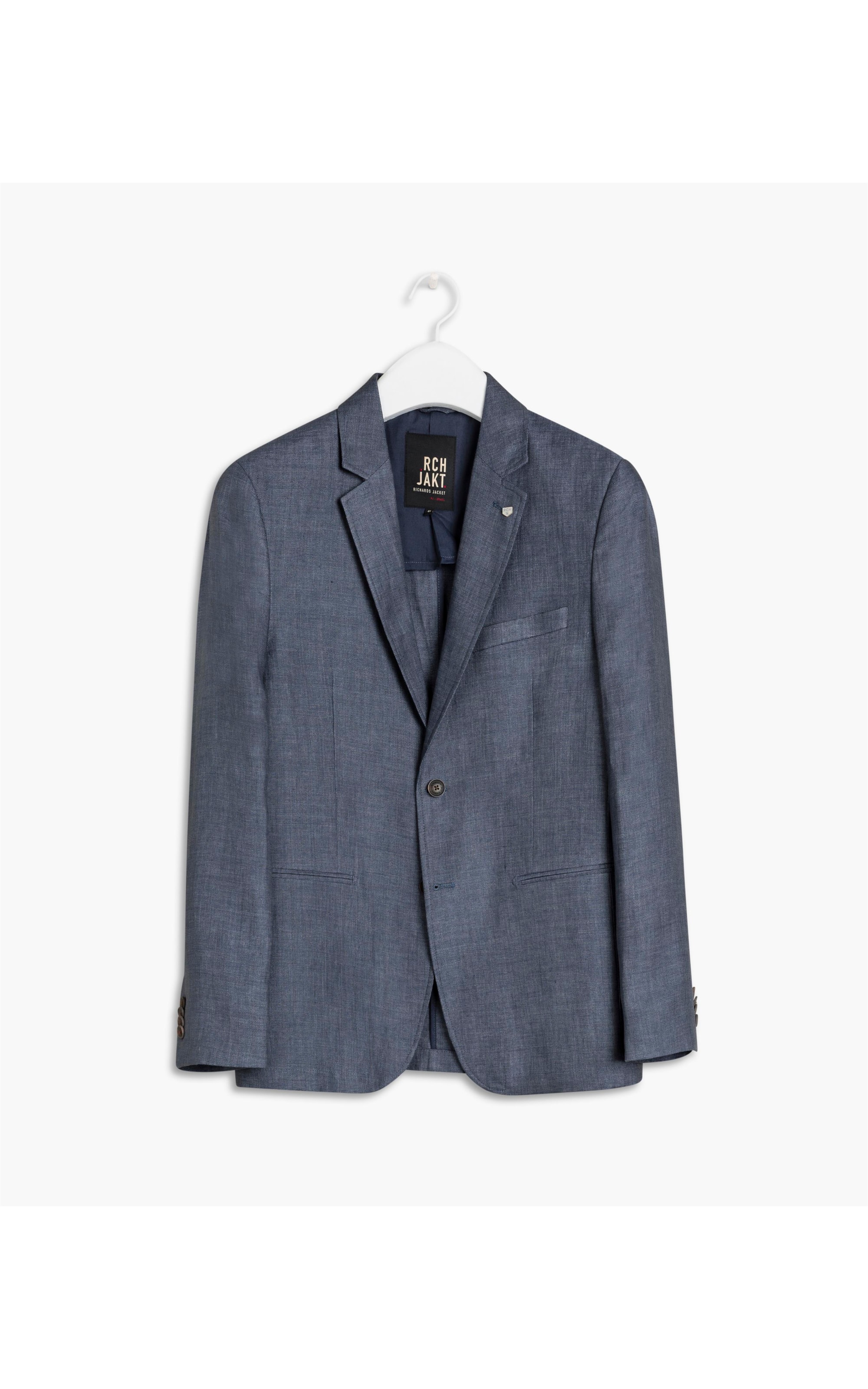 Blazer Puro Linho Montreal Azul