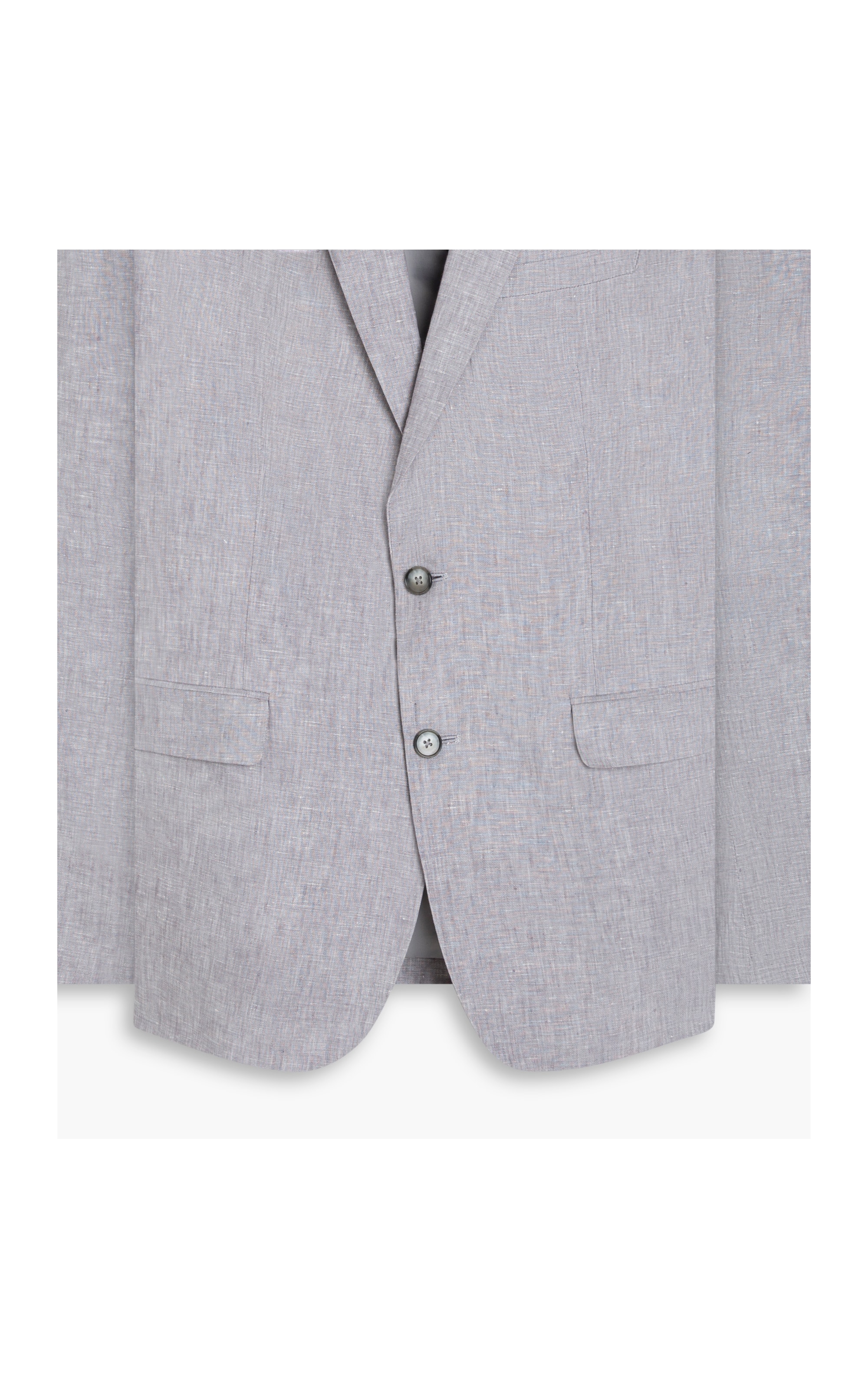 Blazer Puro Linho Puro Linho Cd Cinza Claro