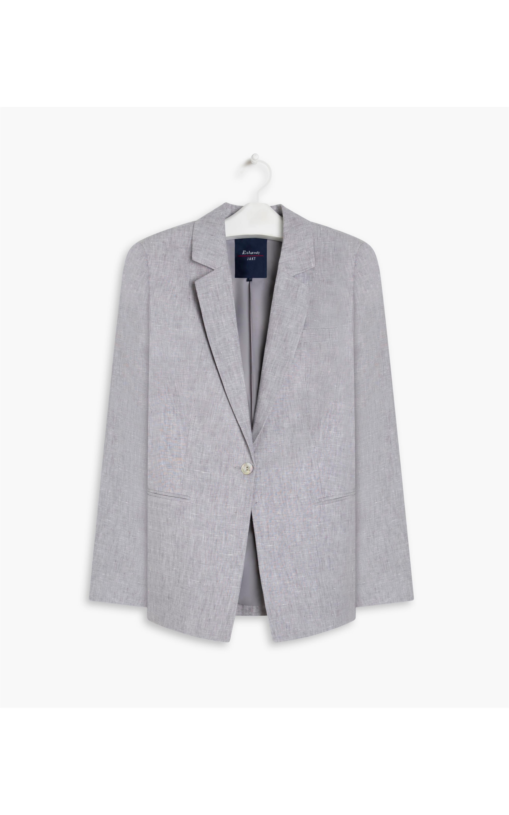 Blazer  Puro Linho  Puro Linho House  Cd Cinza Claro