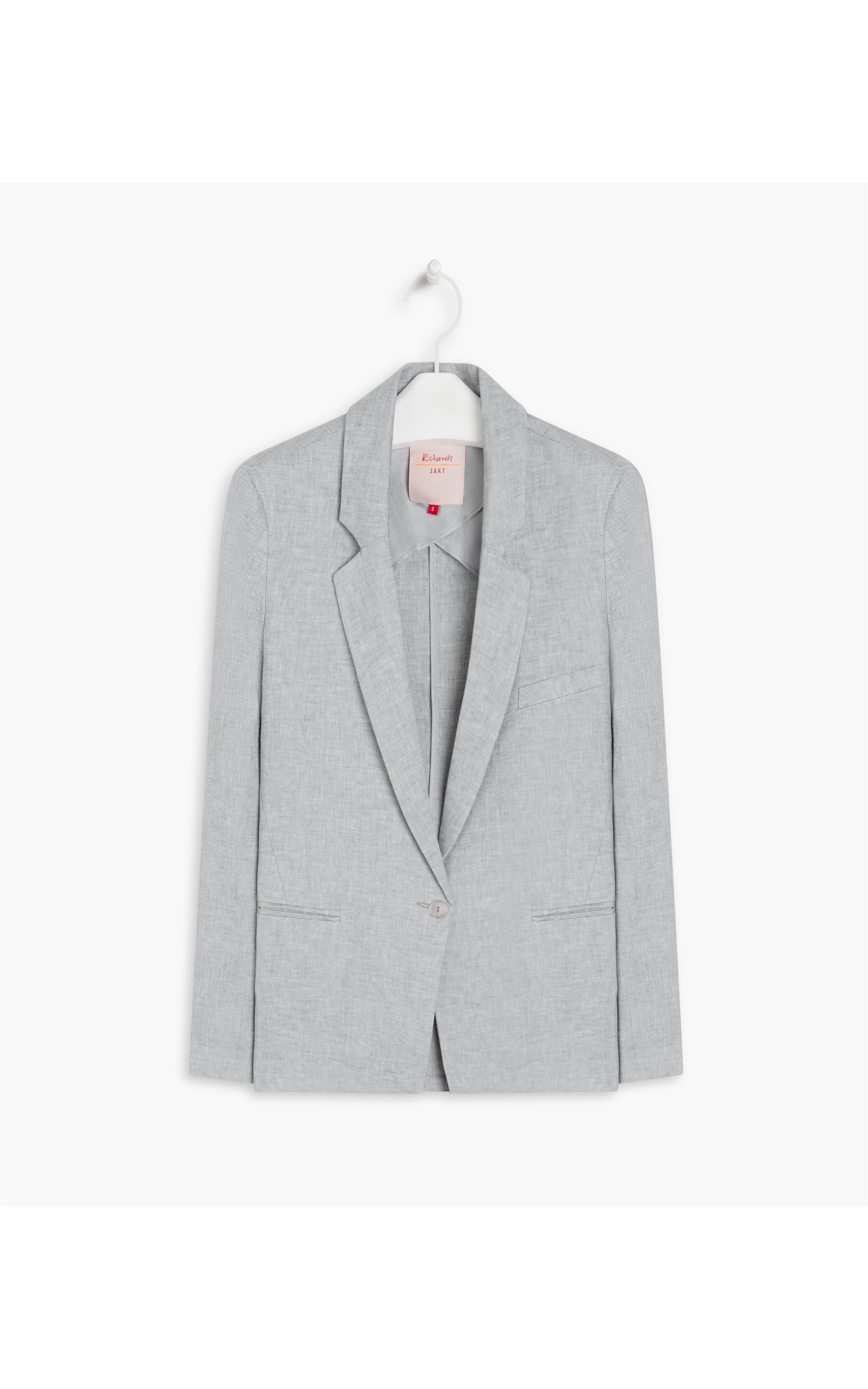 Blazer  Puro Linho  Puro Linho  House Silver Gray