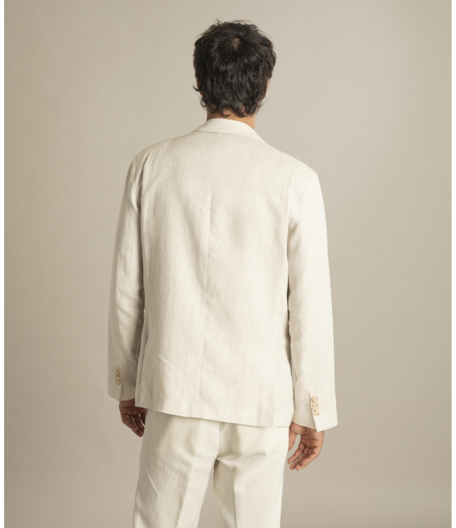 Blazer Puro Linho Puro Linho  Lift Cd Tabaco