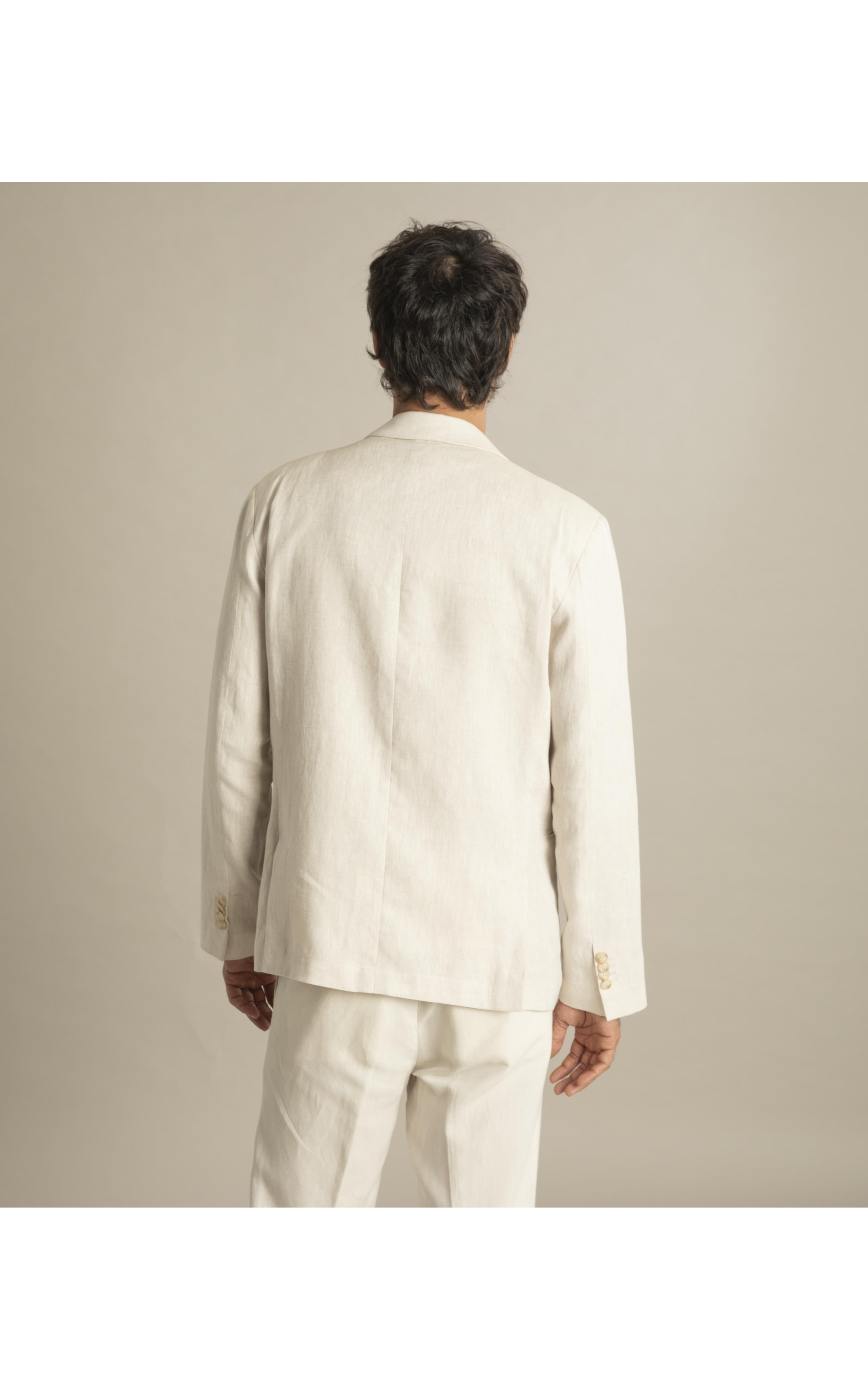 Blazer Puro Linho Puro Linho  Lift Cd Tabaco