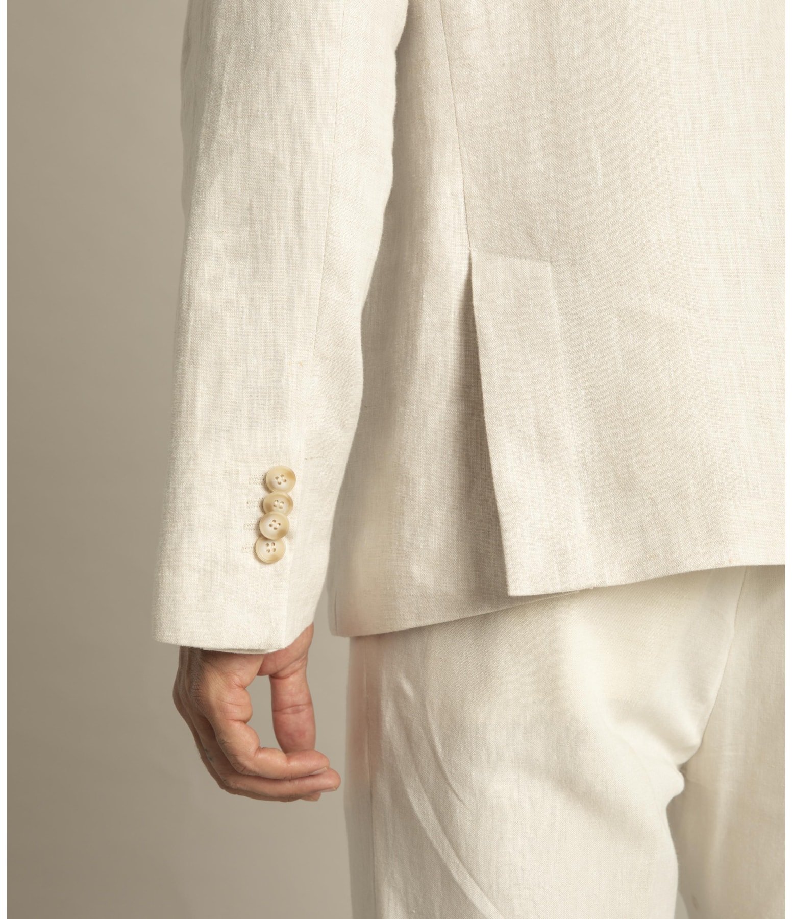 Blazer Puro Linho Puro Linho  Lift Cd Tabaco