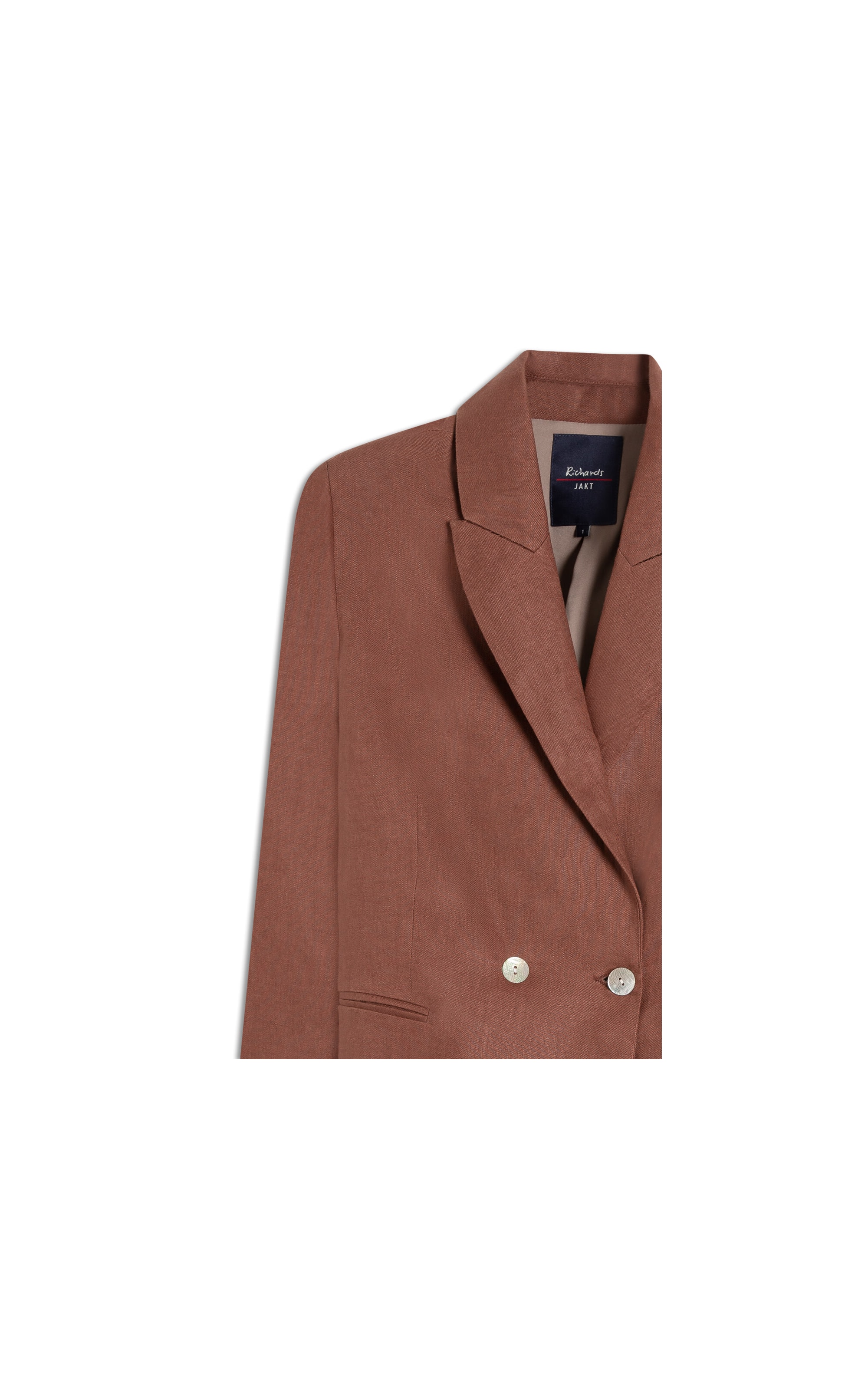 Blazer  Puro Linho  Puro Linho Milano Tabaco