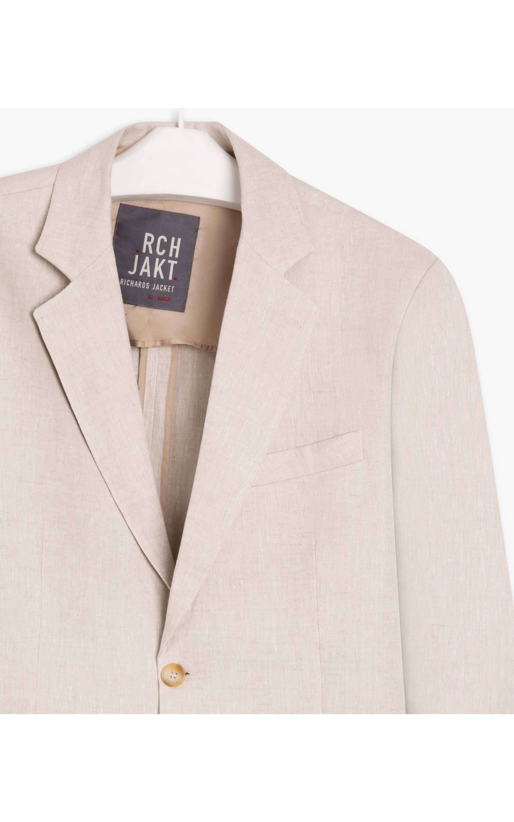 Blazer  Puro Linho  Puro Linho Santorini Natural