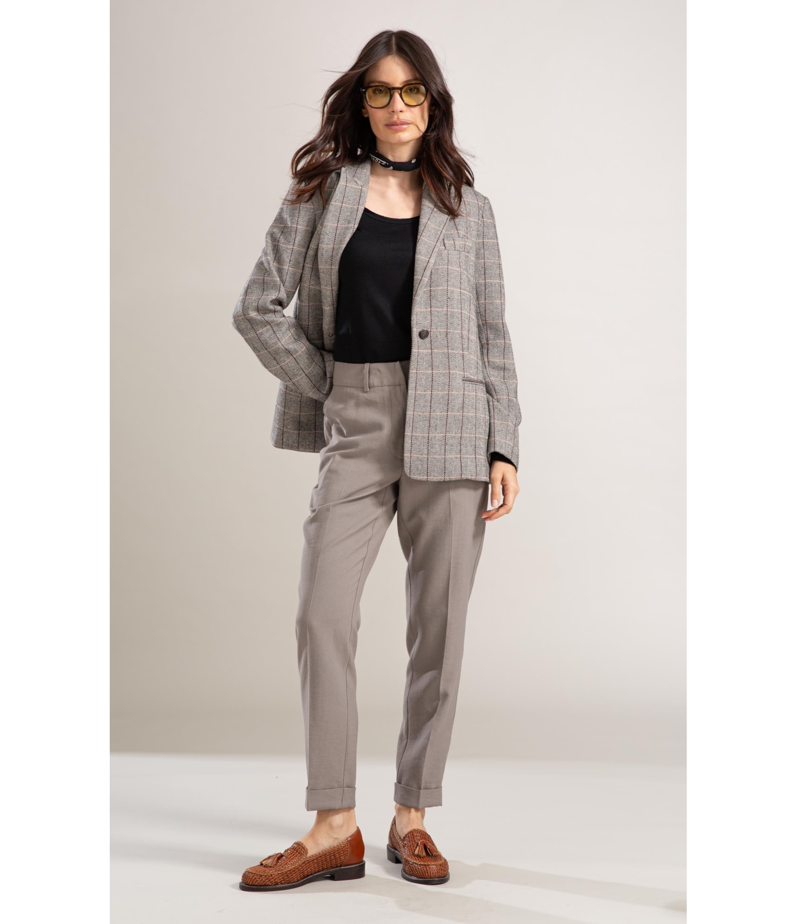 Blazer Sevilha Wool Blend Preto