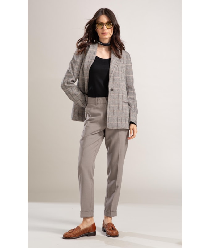 Blazer Sevilha Wool Blend Preto