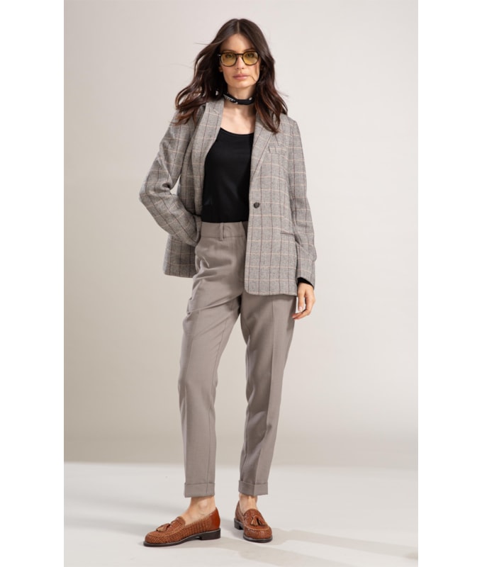 Blazer Sevilha Wool Blend Preto