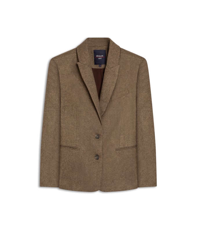 Blazer Sevilha Wool Blend Tabaco