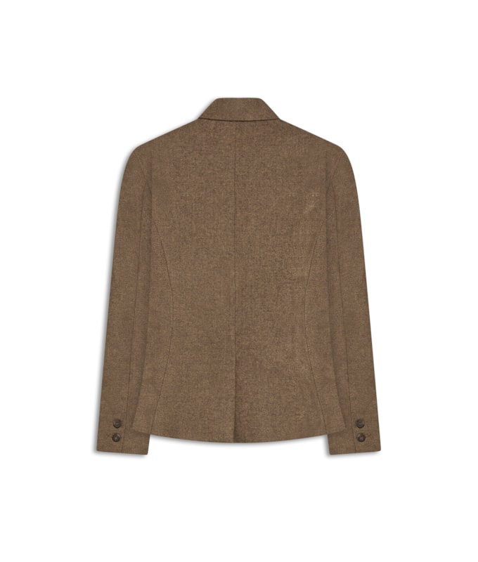 Blazer Sevilha Wool Blend Tabaco