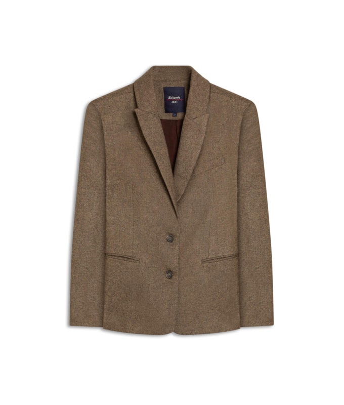Blazer Sevilha Wool Blend Tabaco