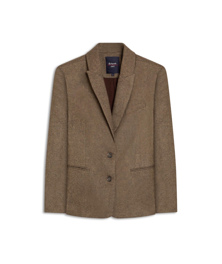 Blazer Sevilha Wool Blend Tabaco