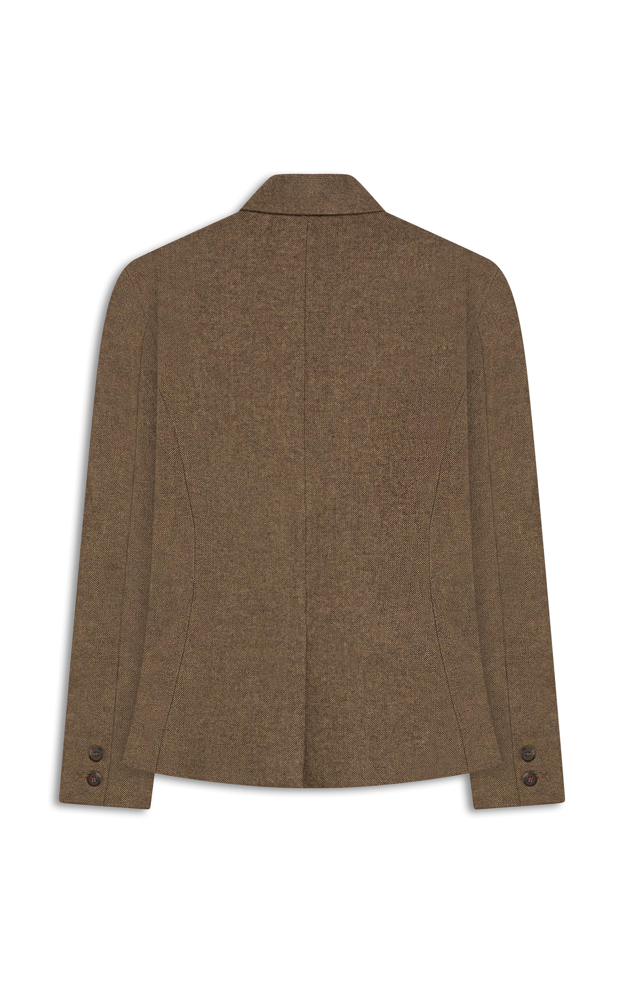 Blazer Sevilha Wool Blend Tabaco