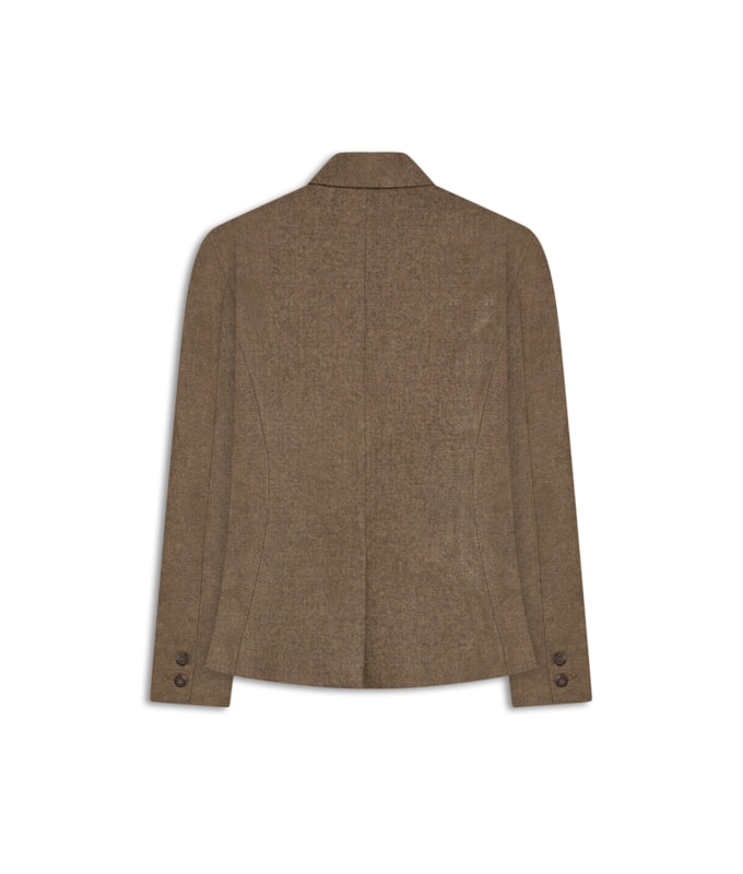 Blazer Sevilha Wool Blend Tabaco