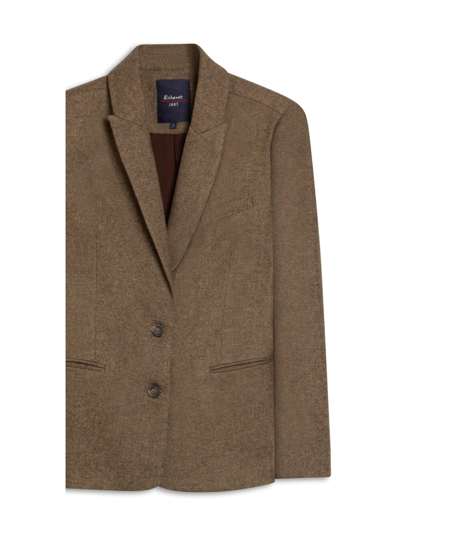 Blazer Sevilha Wool Blend Tabaco