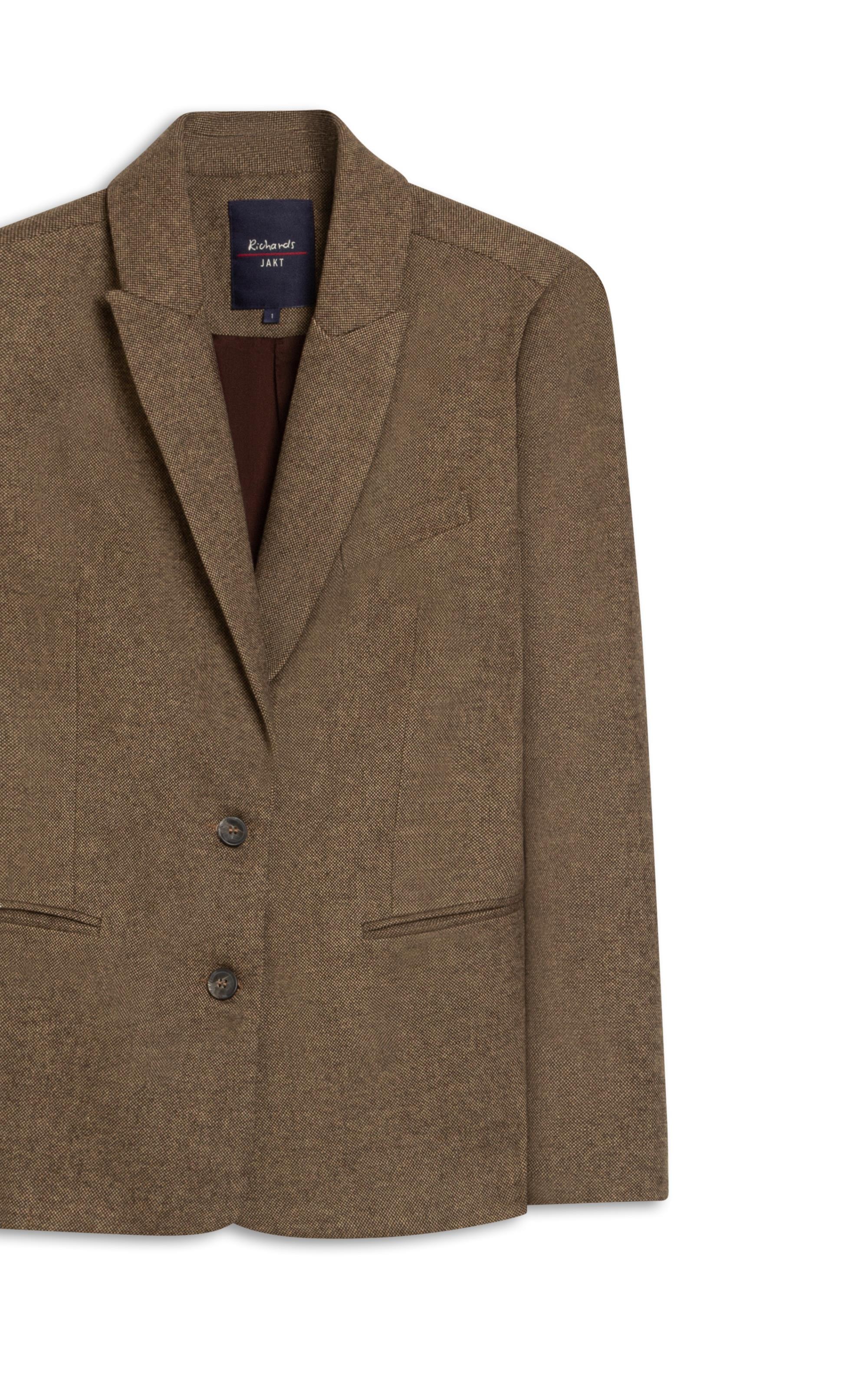 Blazer Sevilha Wool Blend Tabaco