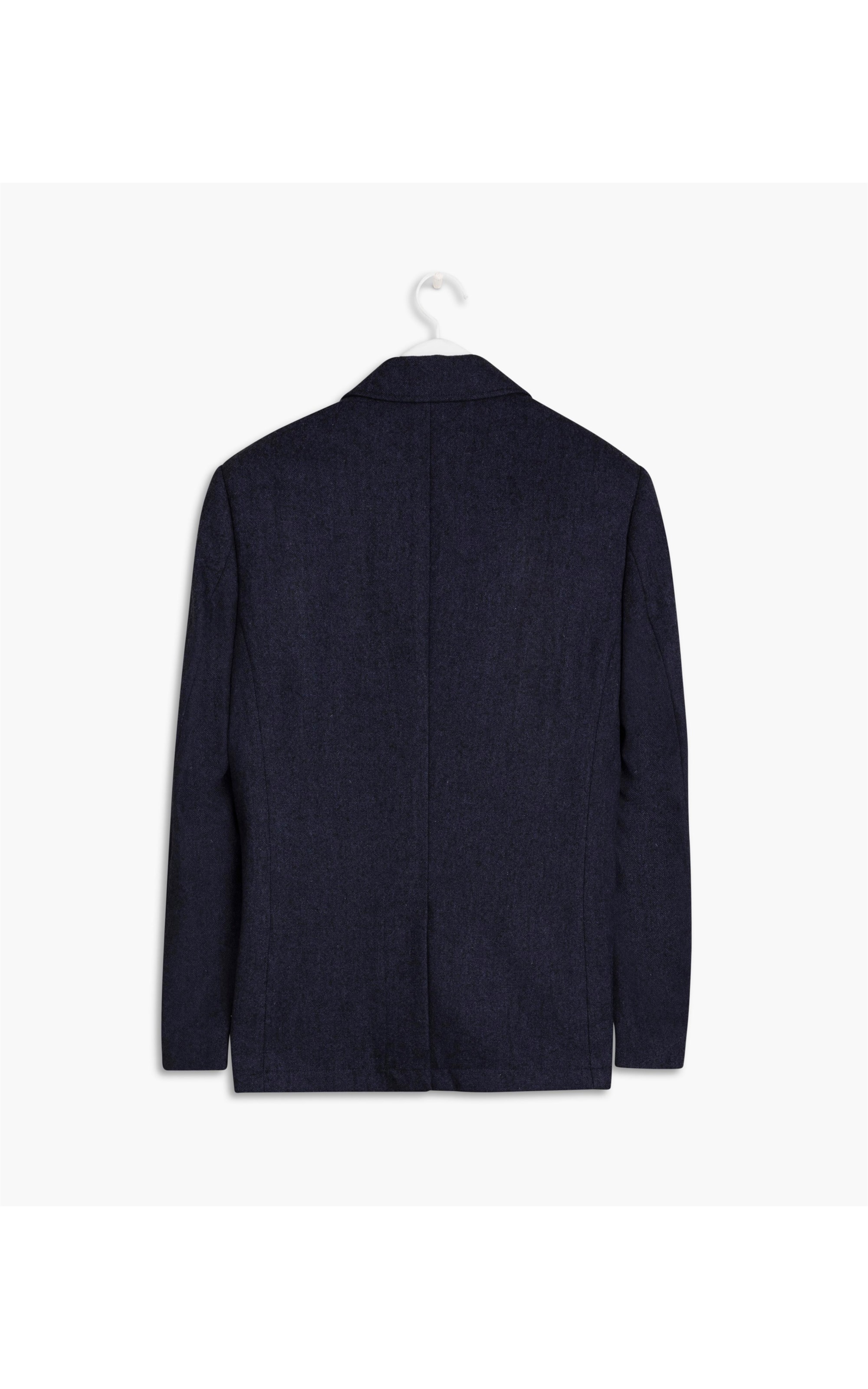Blazer Tweed Madri Azul Marinho