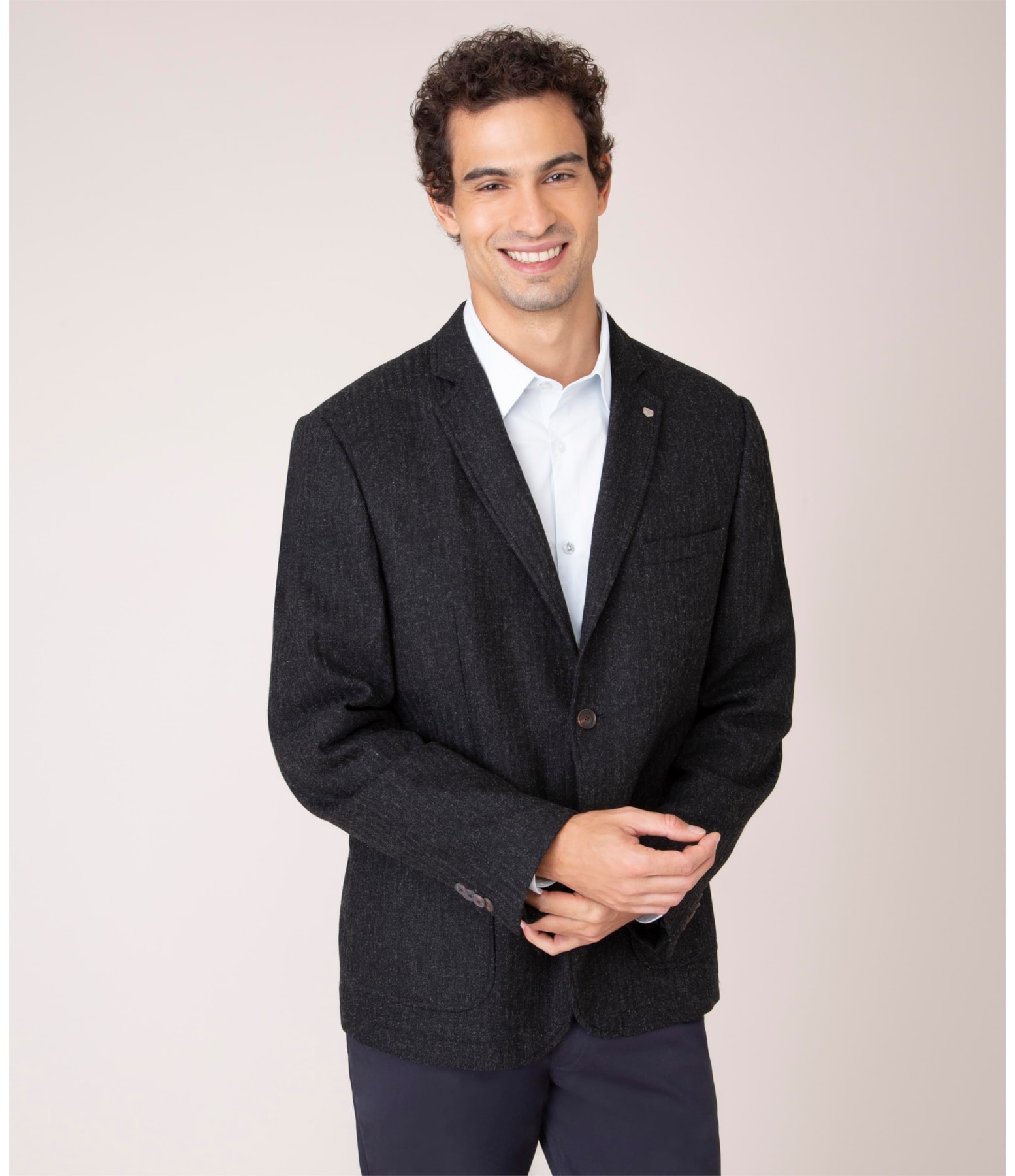 Blazer Tweed Phillip Preto