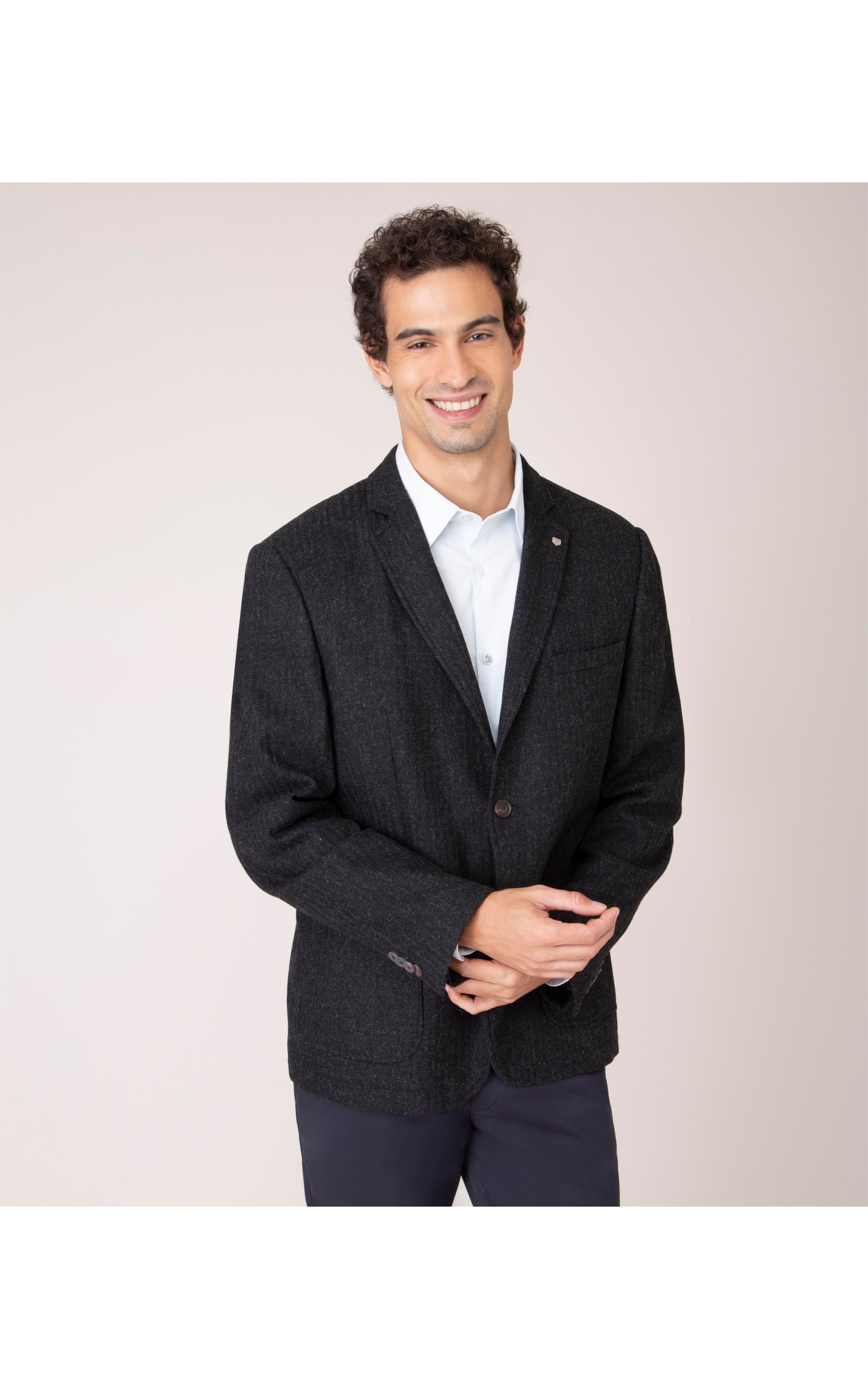Blazer Tweed Phillip Preto