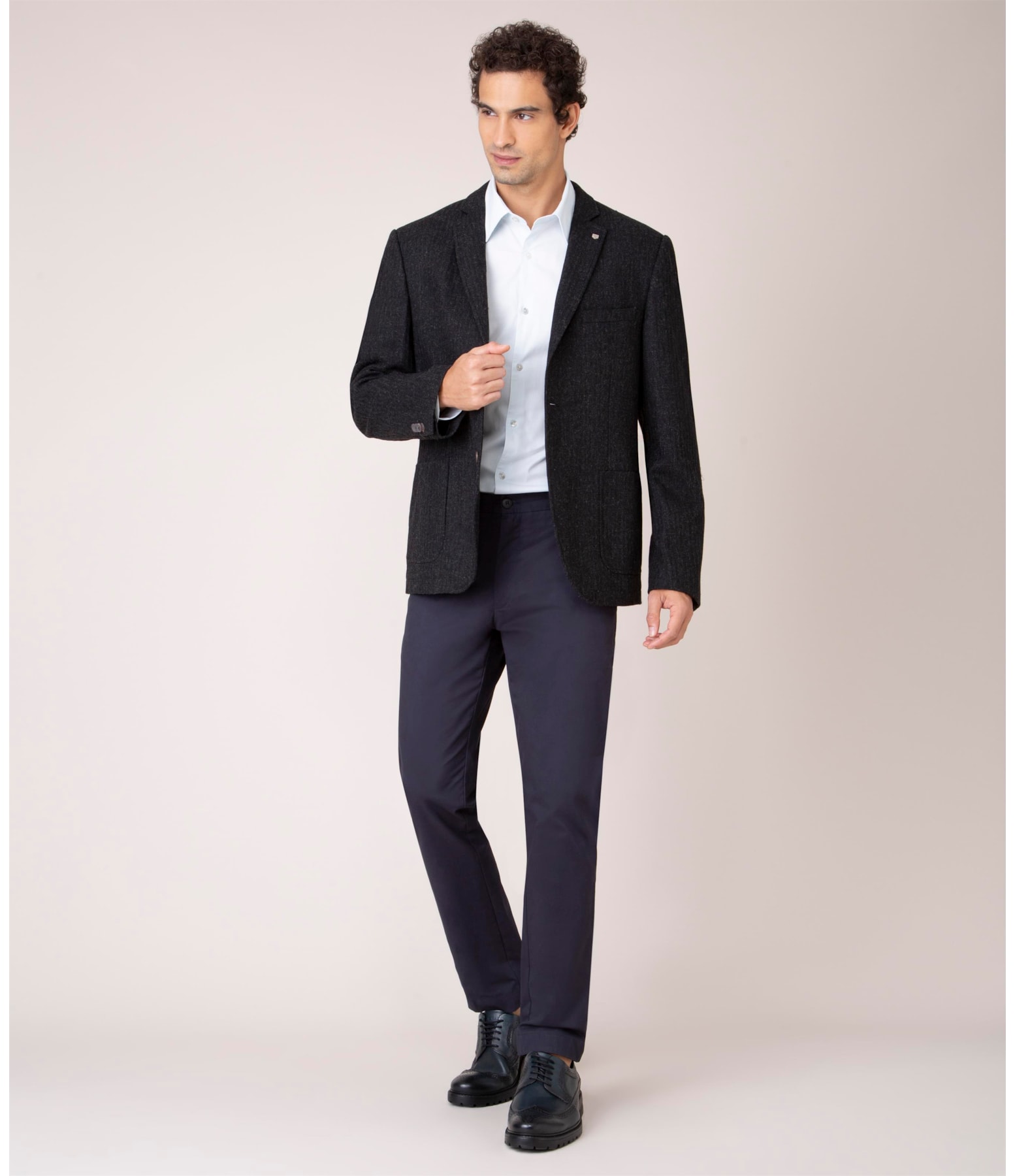 Blazer Tweed Phillip Preto