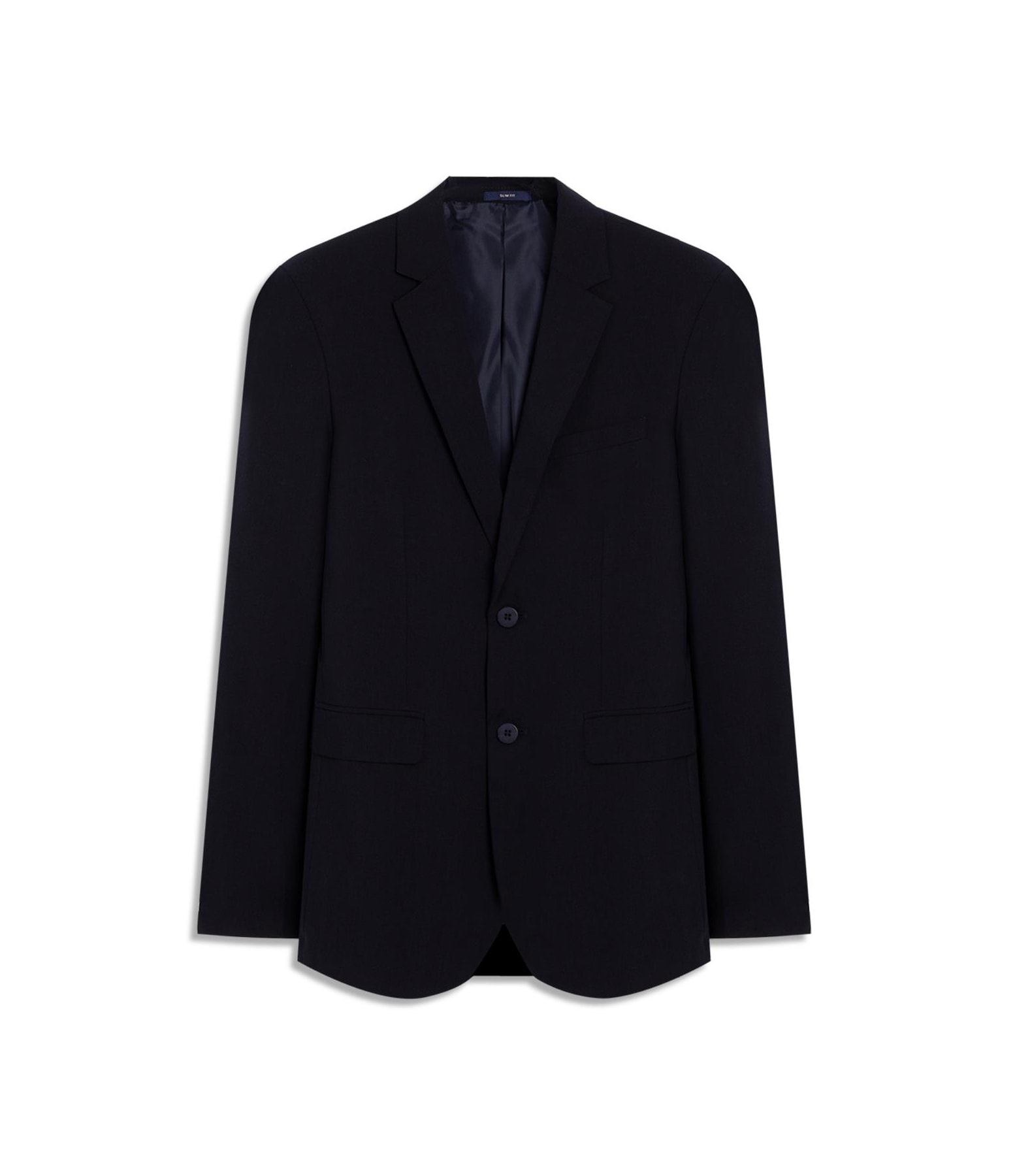 Blazer Wool Blend Dark Navy