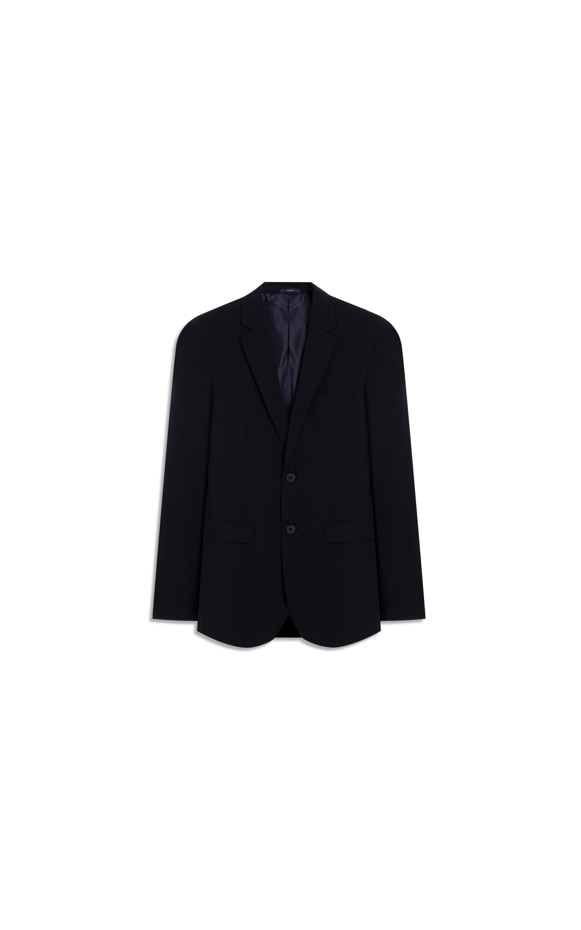 Blazer Wool Blend Dark Navy