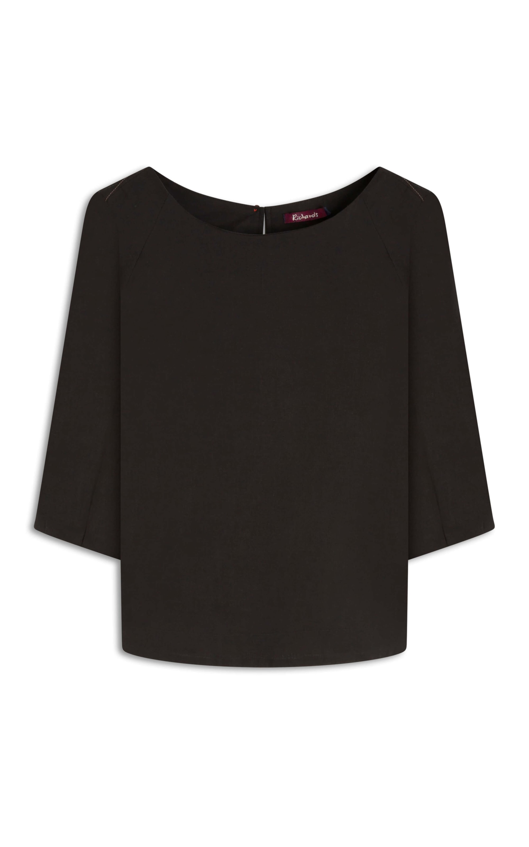 Blusa Alice Algodao Preto