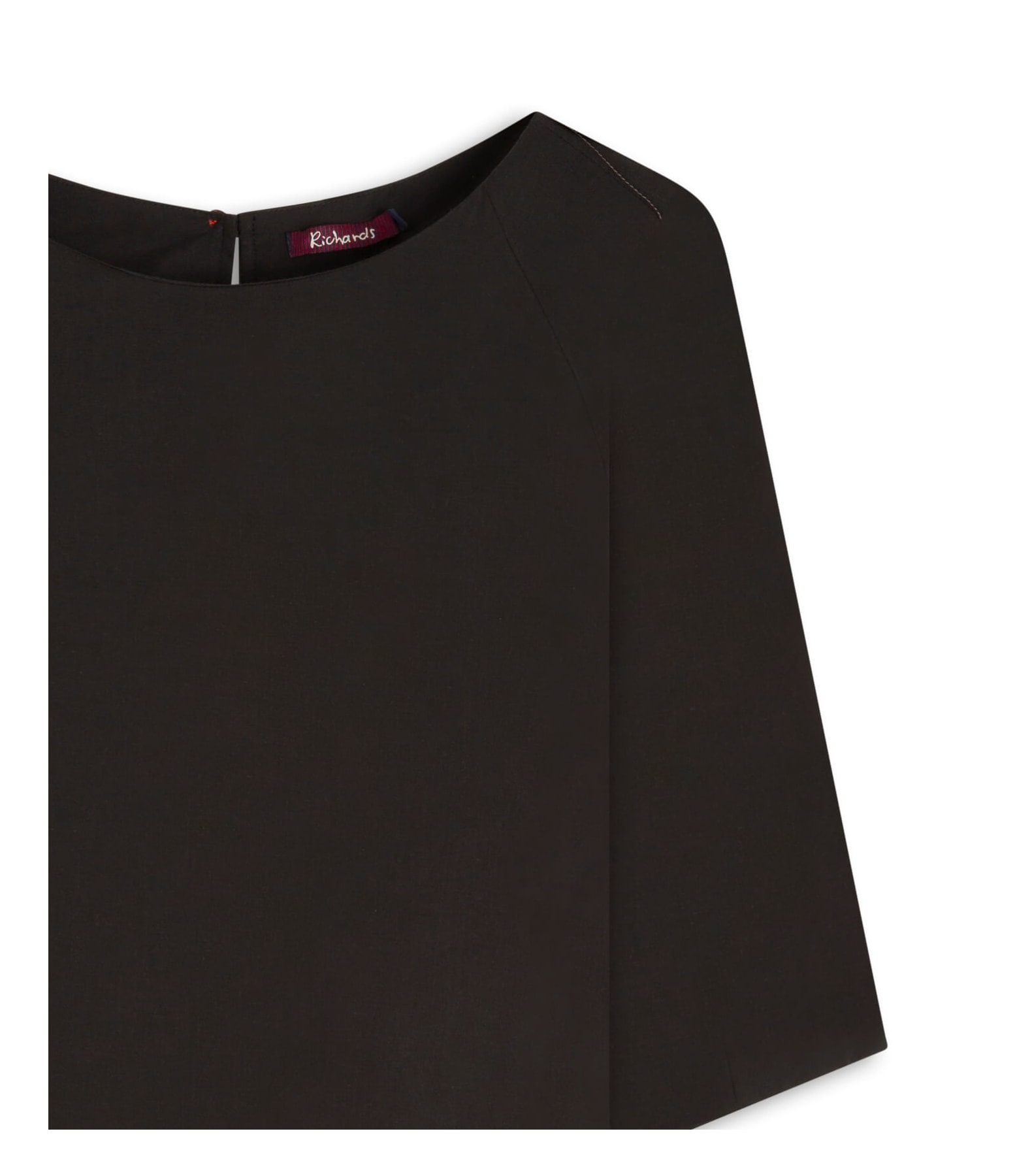 Blusa Alice Algodao Preto