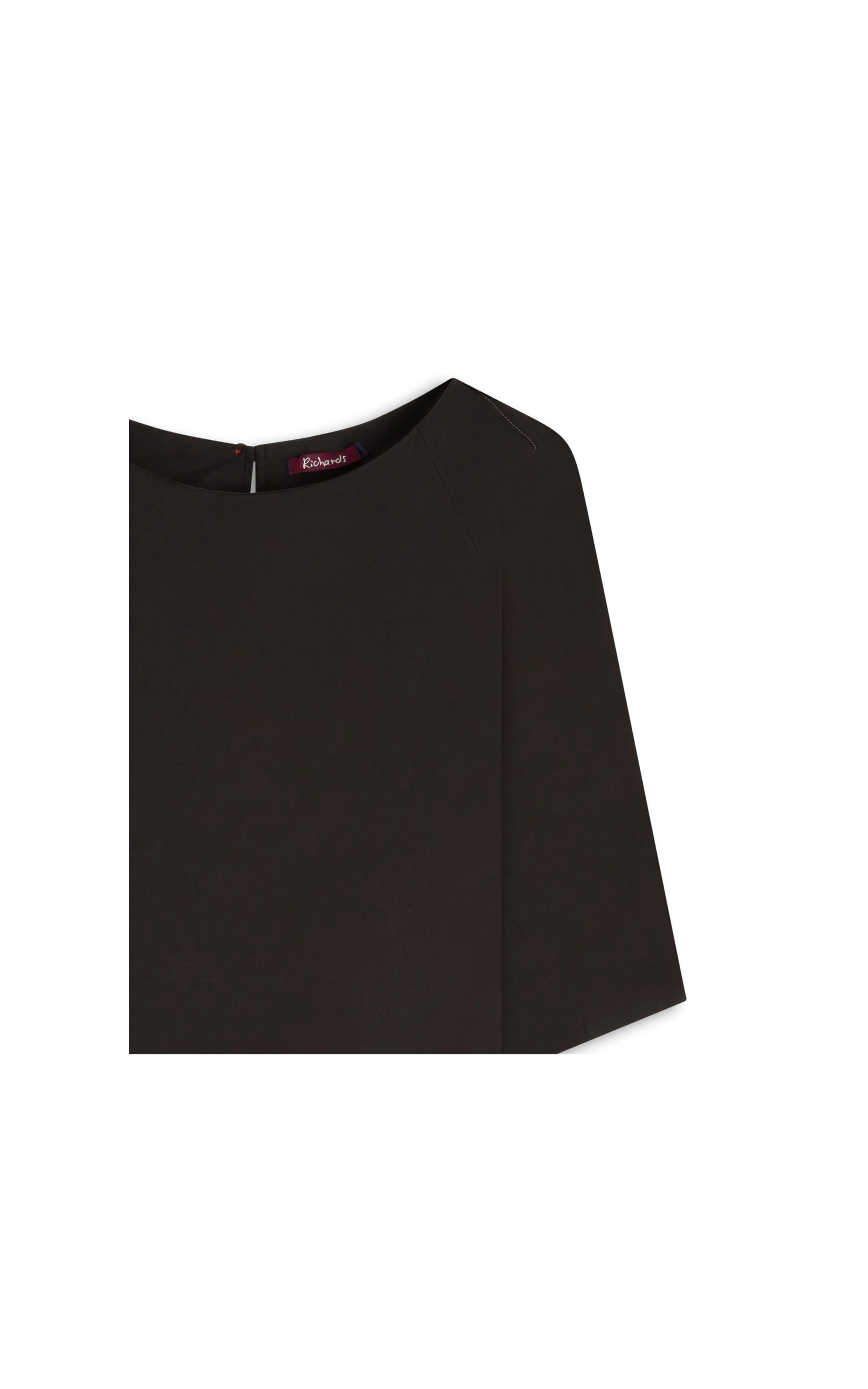 Blusa Alice Algodao Preto