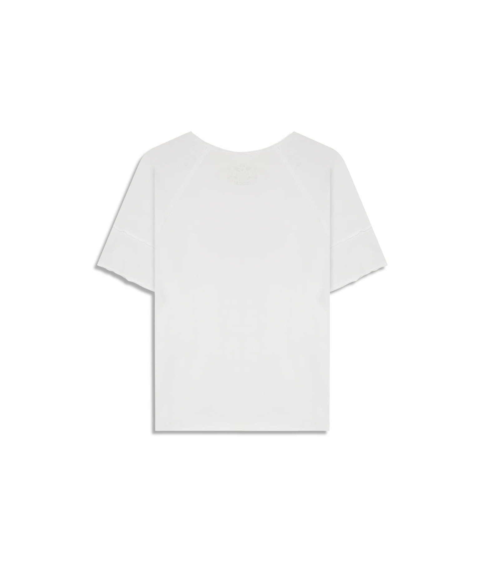 Blusa Amour Ciao Meia Malha Mc Branco