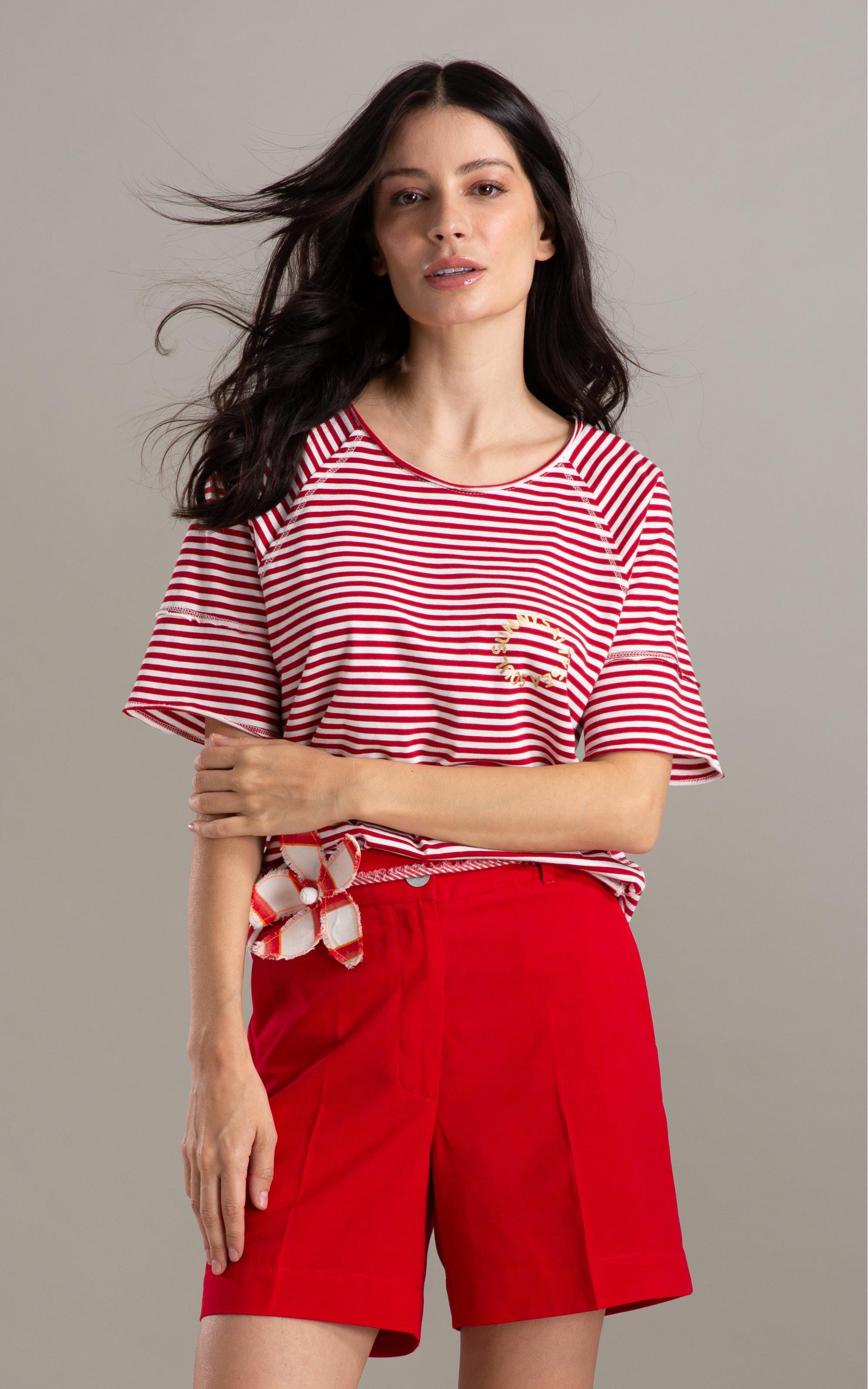 Blusa Amour Listrada Mc Vermelho