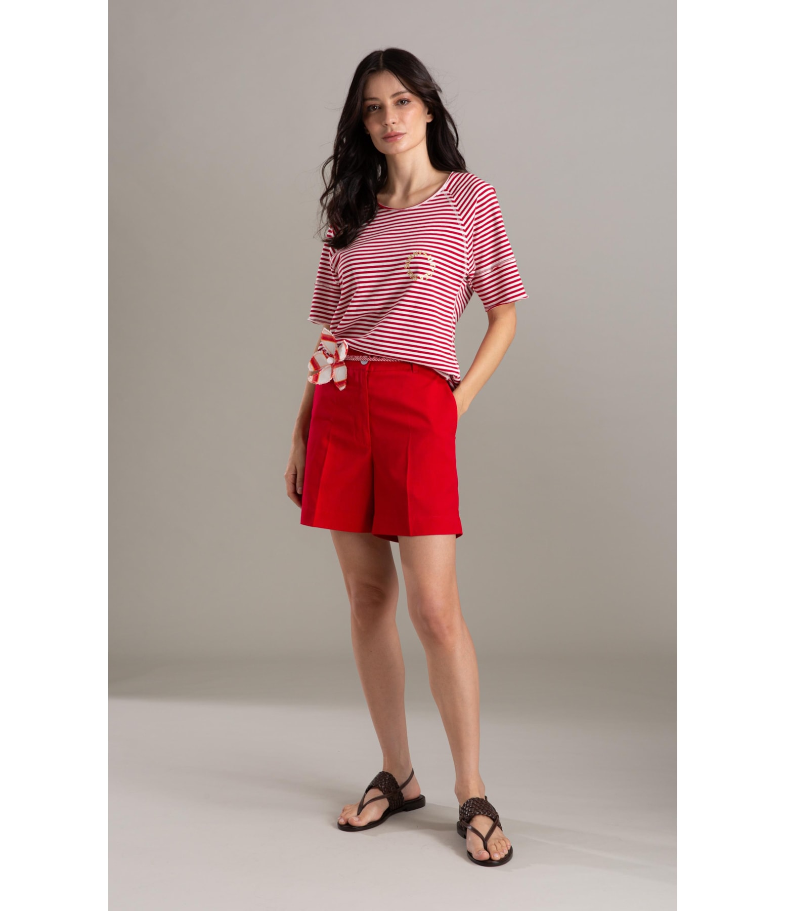 Blusa Amour Listrada Mc Vermelho
