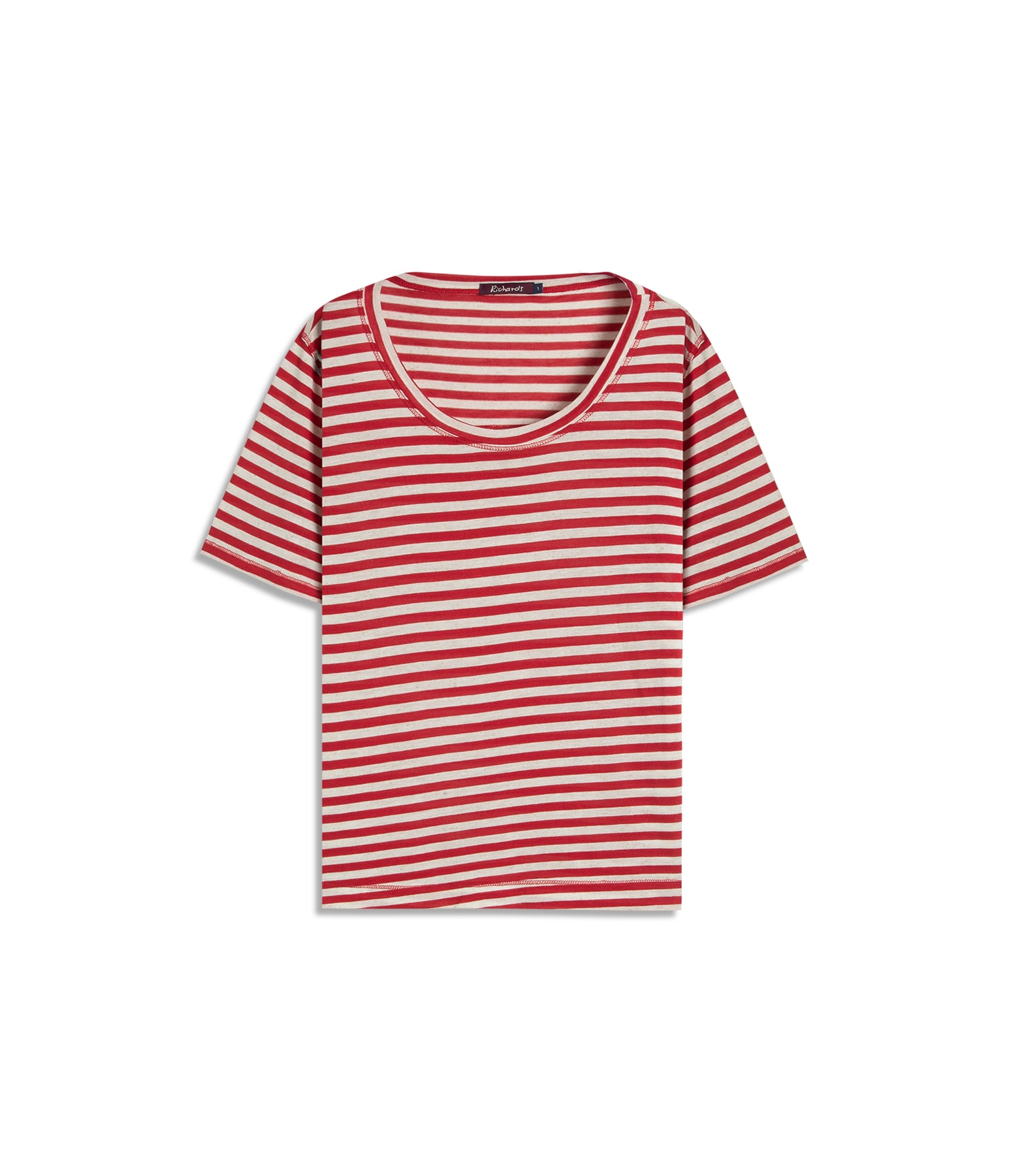 Blusa Andrea Listrada Lb Vermelho